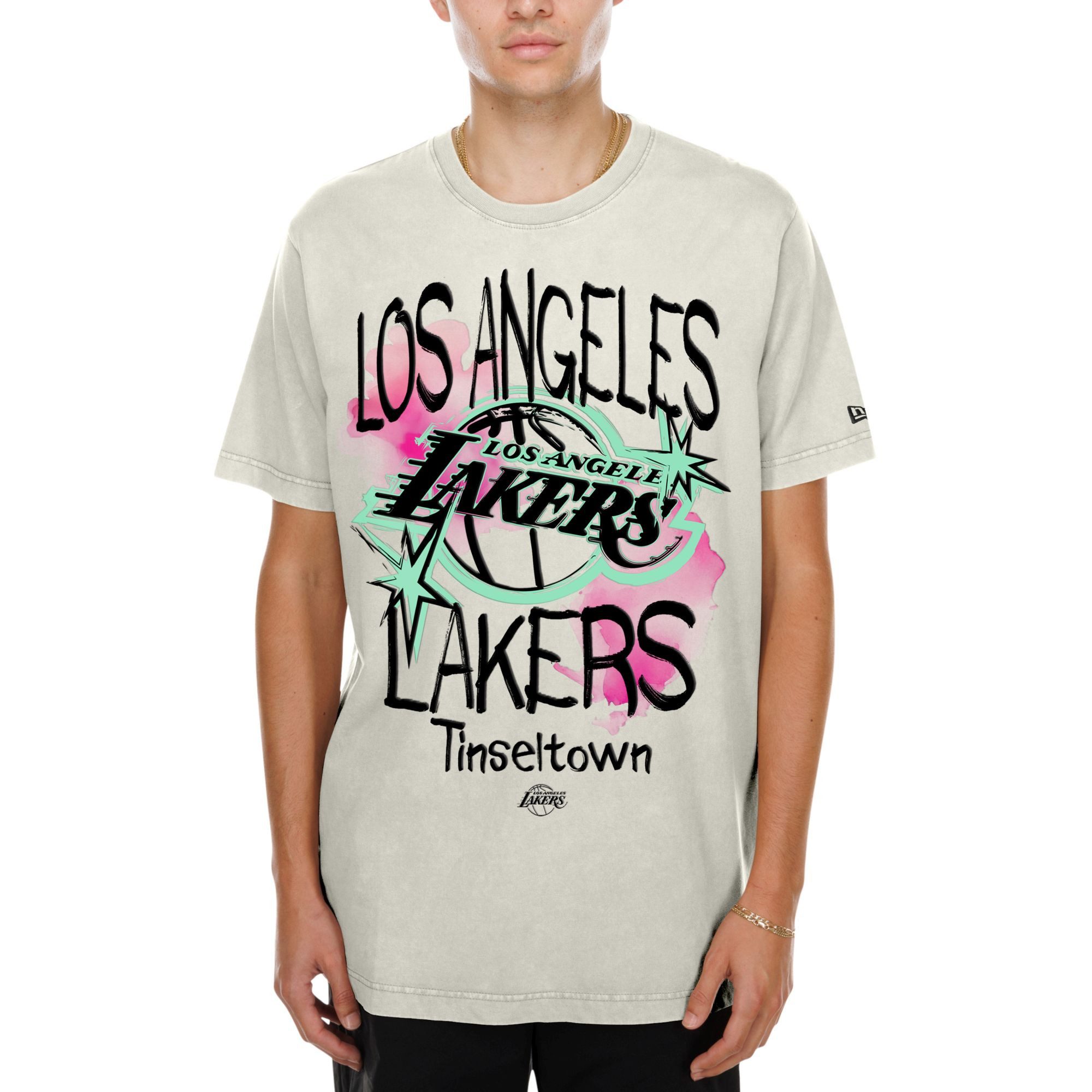 Print-Shirt NBA GRAFITTI Los Angeles Lakers