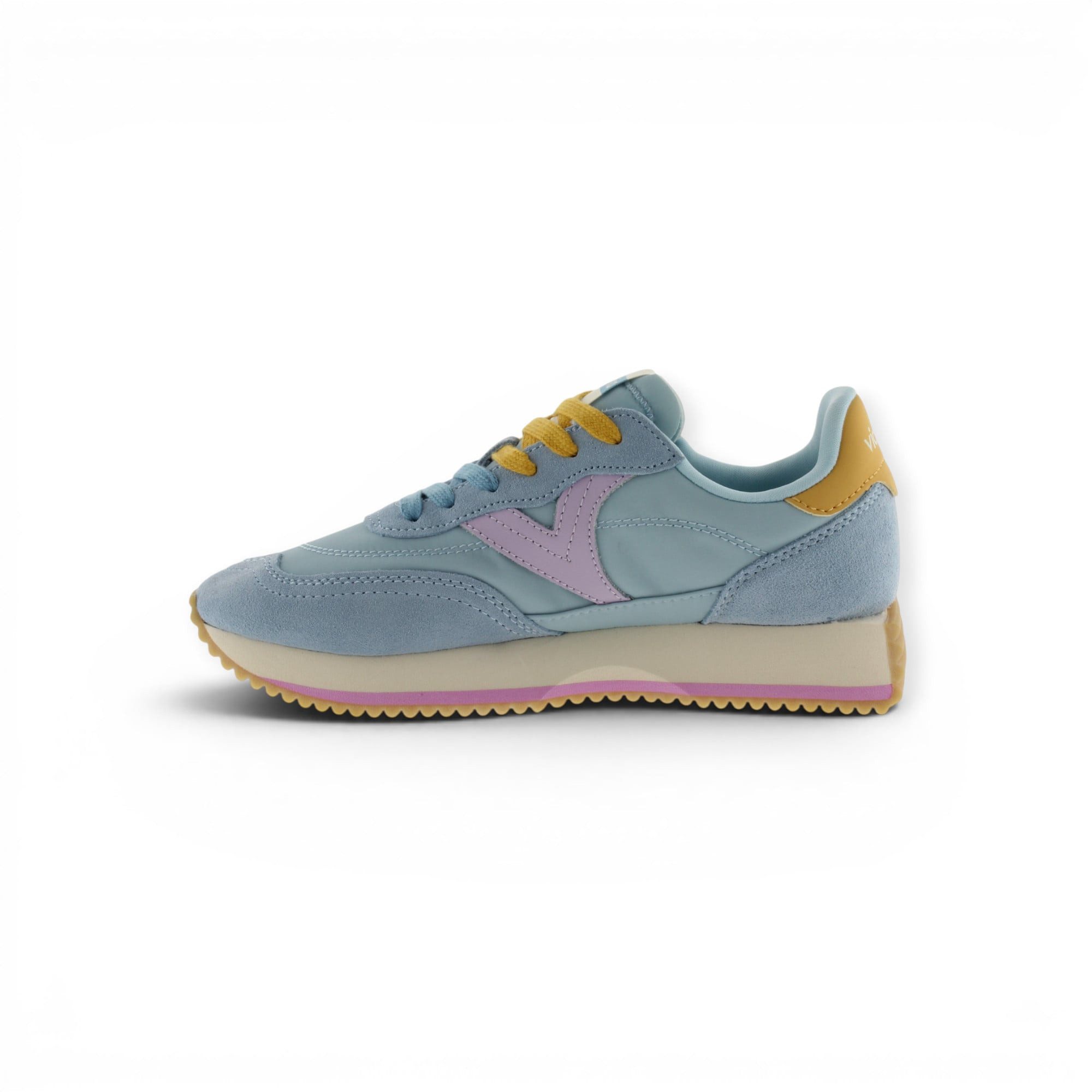 Victoria Cosmos Multicolor (Nylon/Veloursleder) - blau Damen Sneaker