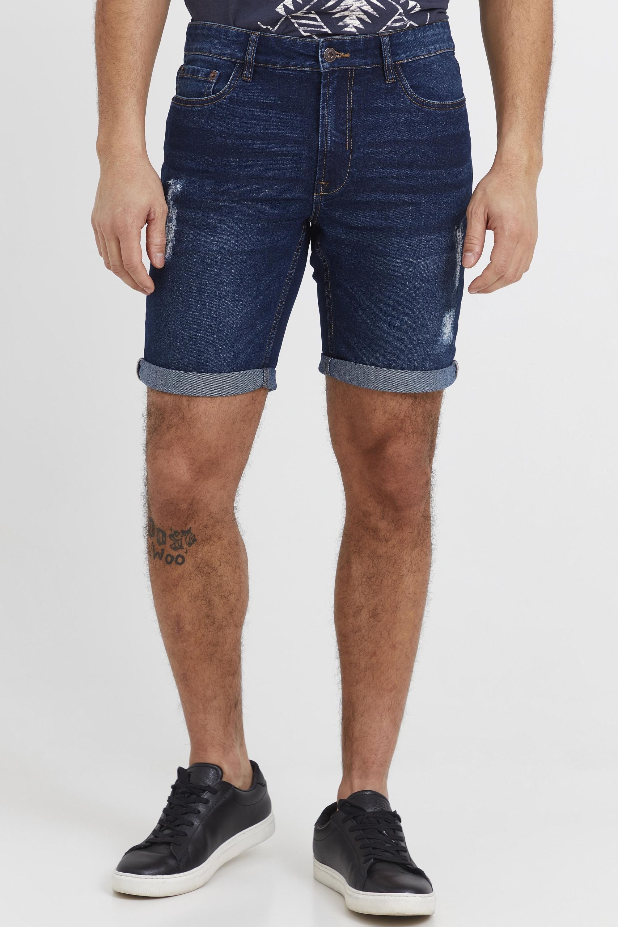 !Solid Jeansshorts SDNoyton Denim Shorts mit Destroyed Look