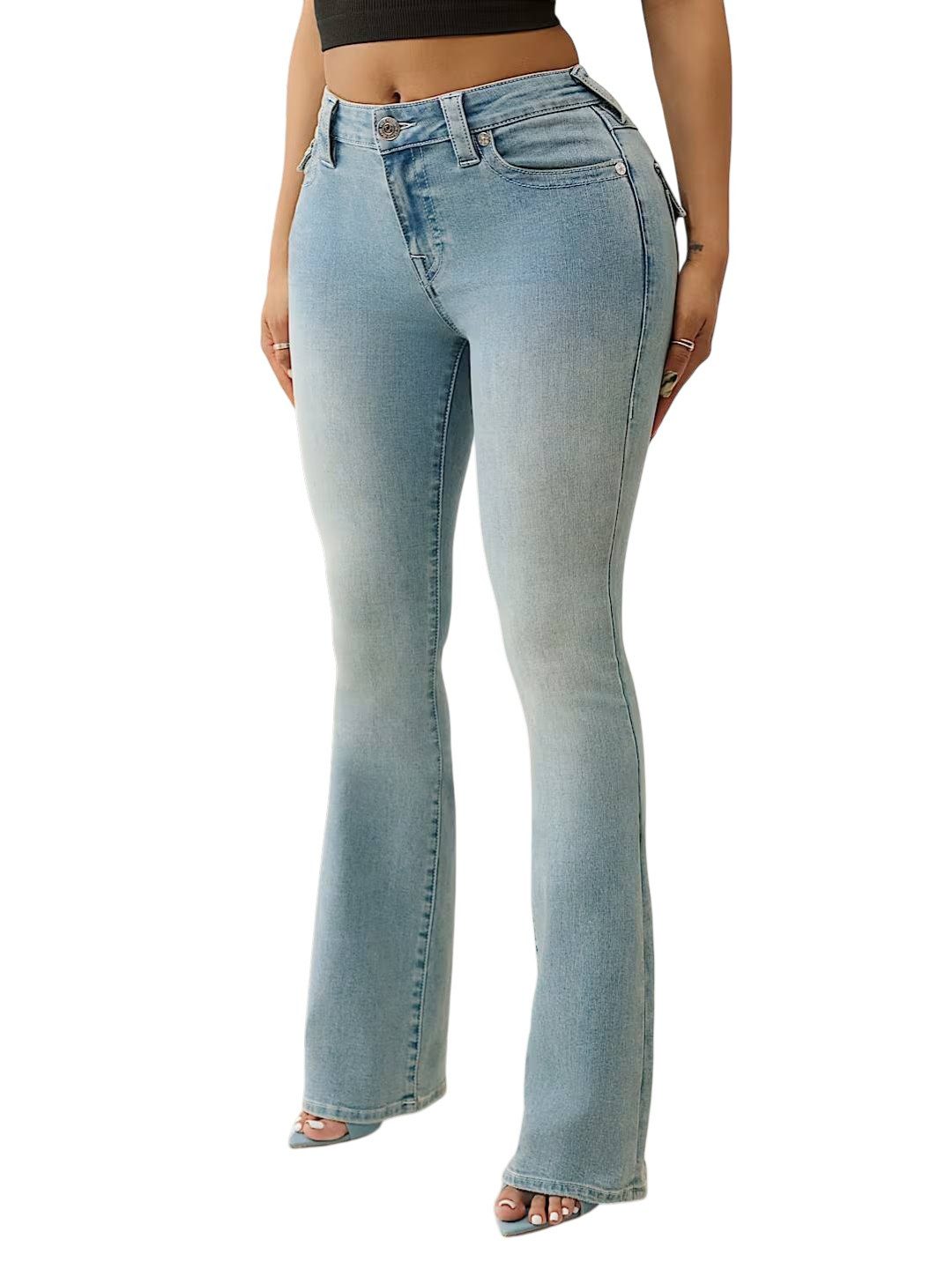 True Religion Bootcut-Jeans Jeans True Religion Joey Mid Rise Flare Ausgest günstig online kaufen