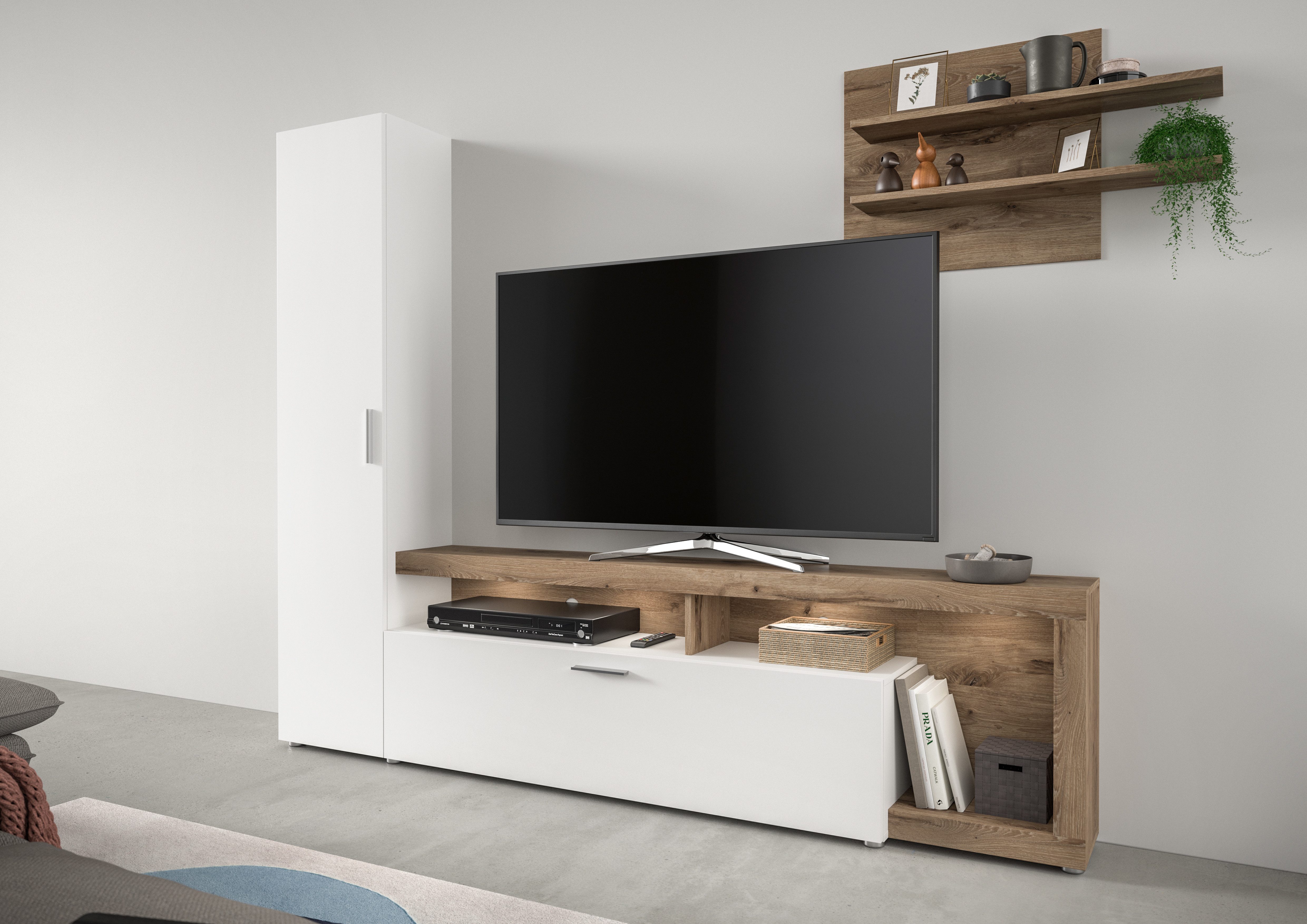 INOSIGN Wohnwand Kryss, Breite 218cm, besteht günstig online kaufen
