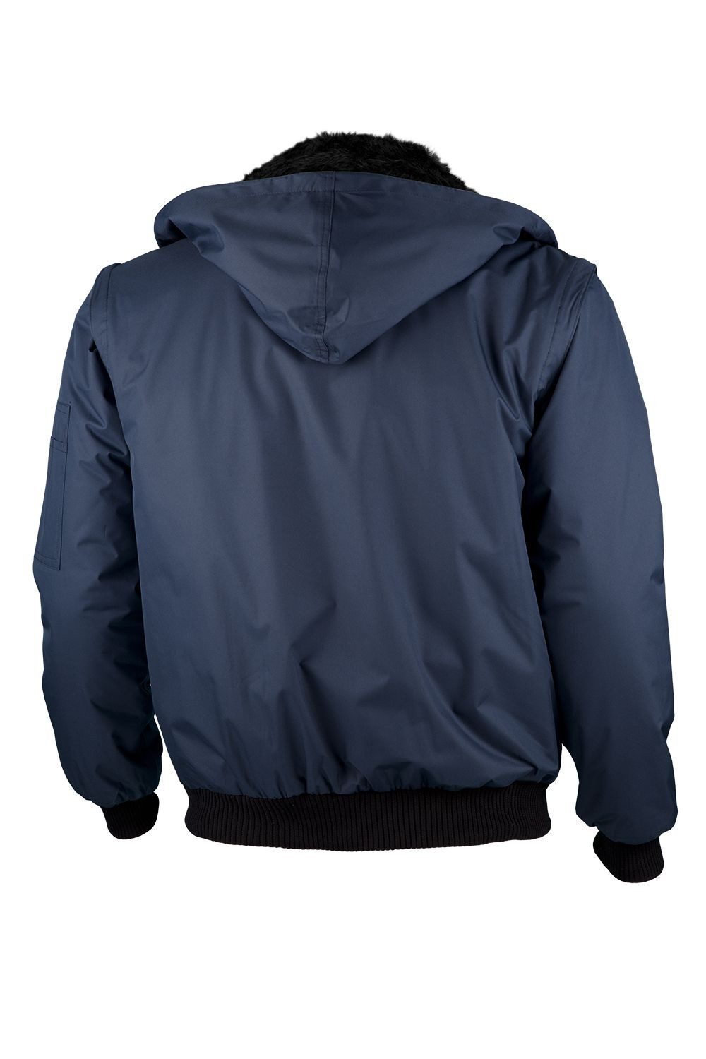 Qualitex Workwear Pilotenjacke wasserfeste 4-in-1 Arbeitsjacke aus Mischgew günstig online kaufen