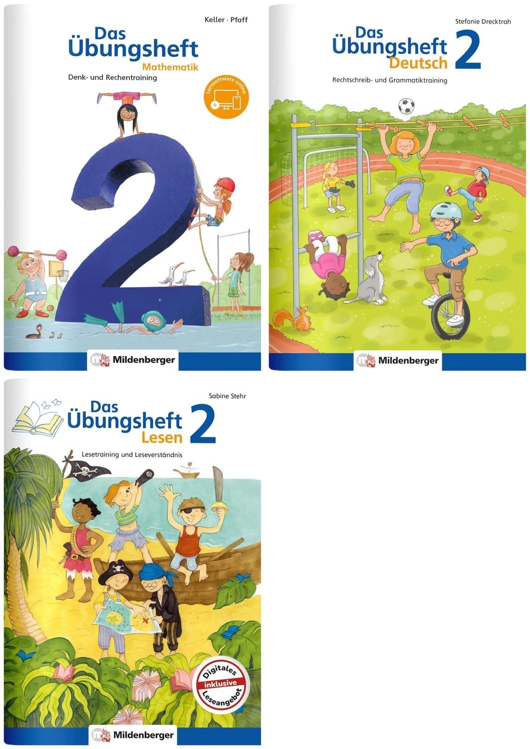Sicher ins 3. Schuljahr – Paket: Rechnen – Schreiben – Lesen – Grammat / Sabine Stehr
