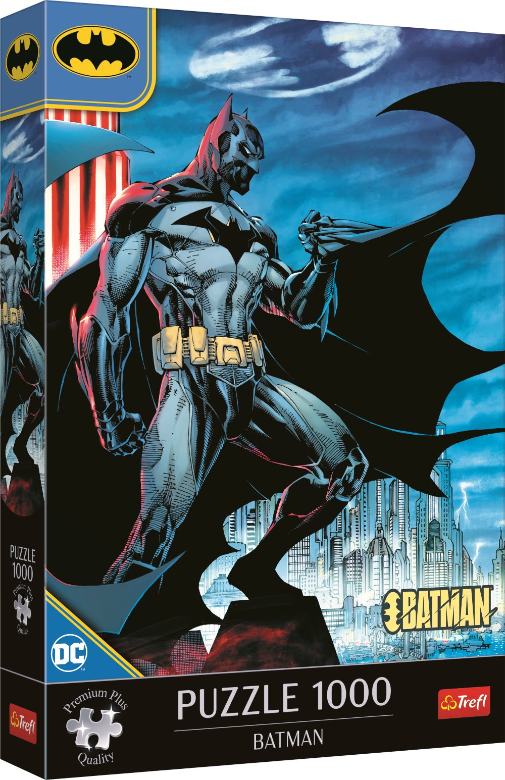 Trefl Puzzle Batman Premium Plus 1000 Teile Puzzle, 1000 Puzzleteile, Made in Europe