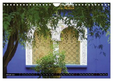 CALVENDO Wandkalender Marokko total (Wandkalender 2024 DIN A4 quer), CALVENDO Monatskalender