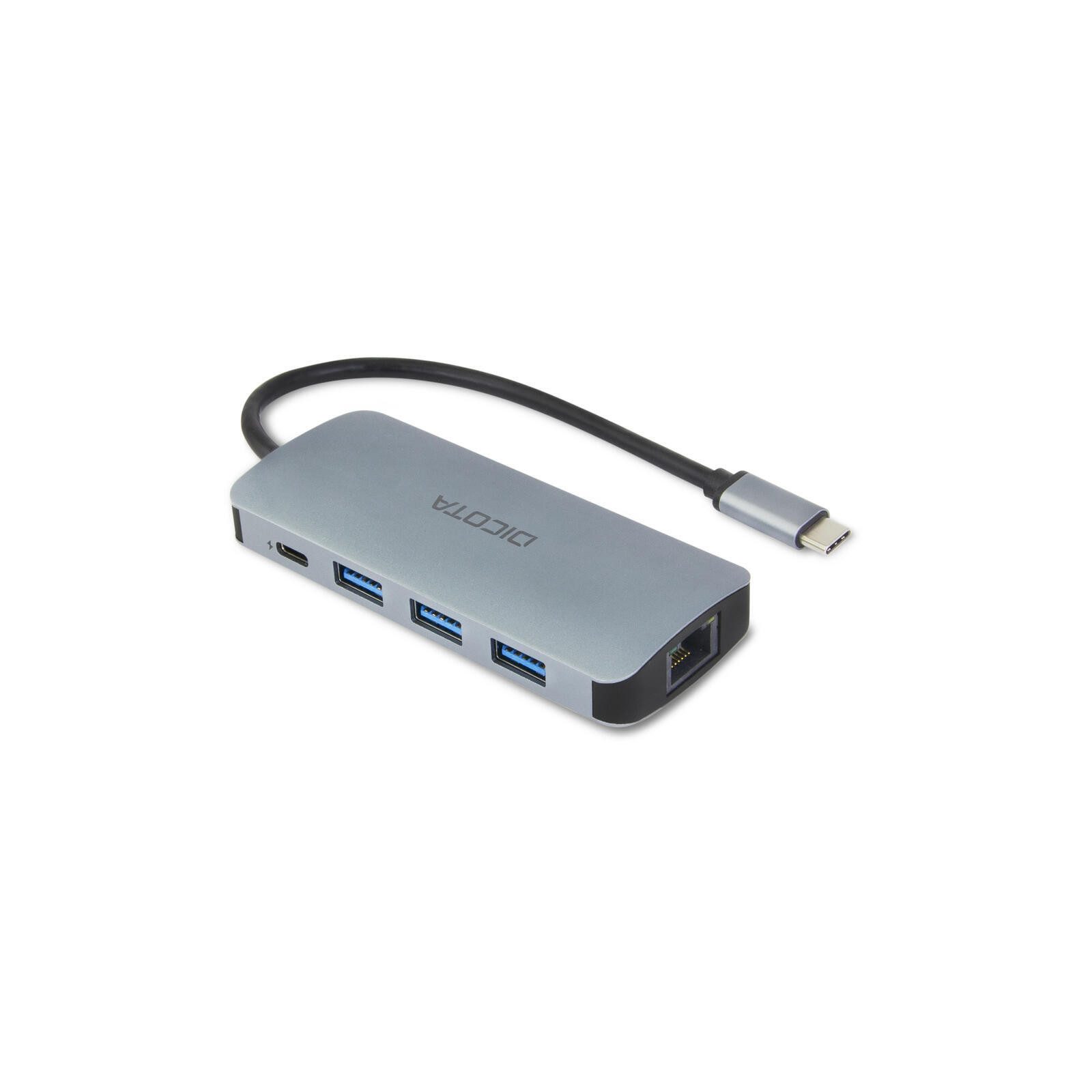Laptop-Dockingstation USB-C 8-in-1 Multi Hub 4K PD 100W