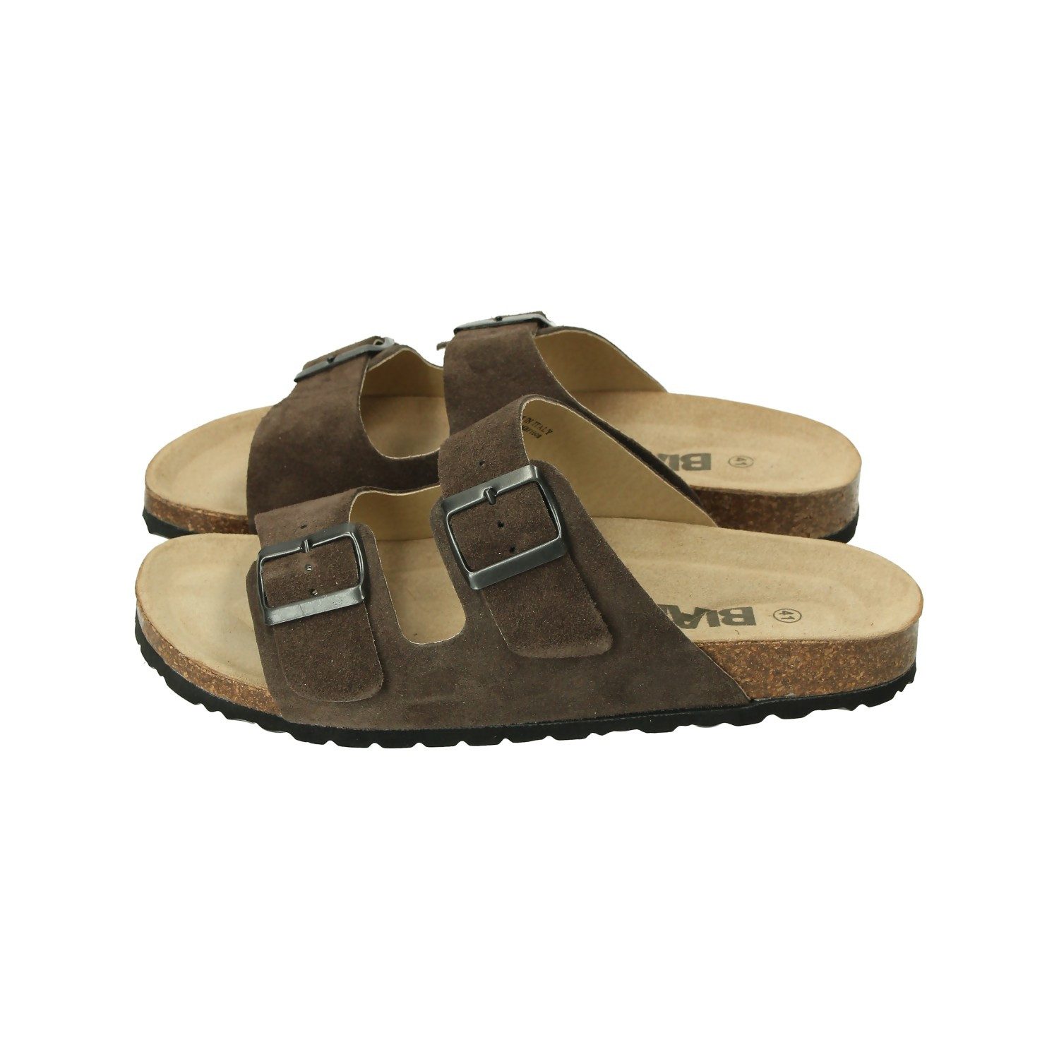 Bianco T-Strap-Sandalette