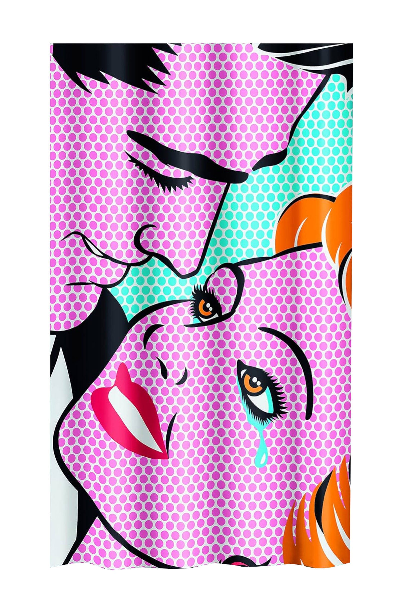 Kleine Wolke Duschvorhang Kleine Wolke Duschvorhänge 180 x 200 cm Kiss günstig online kaufen