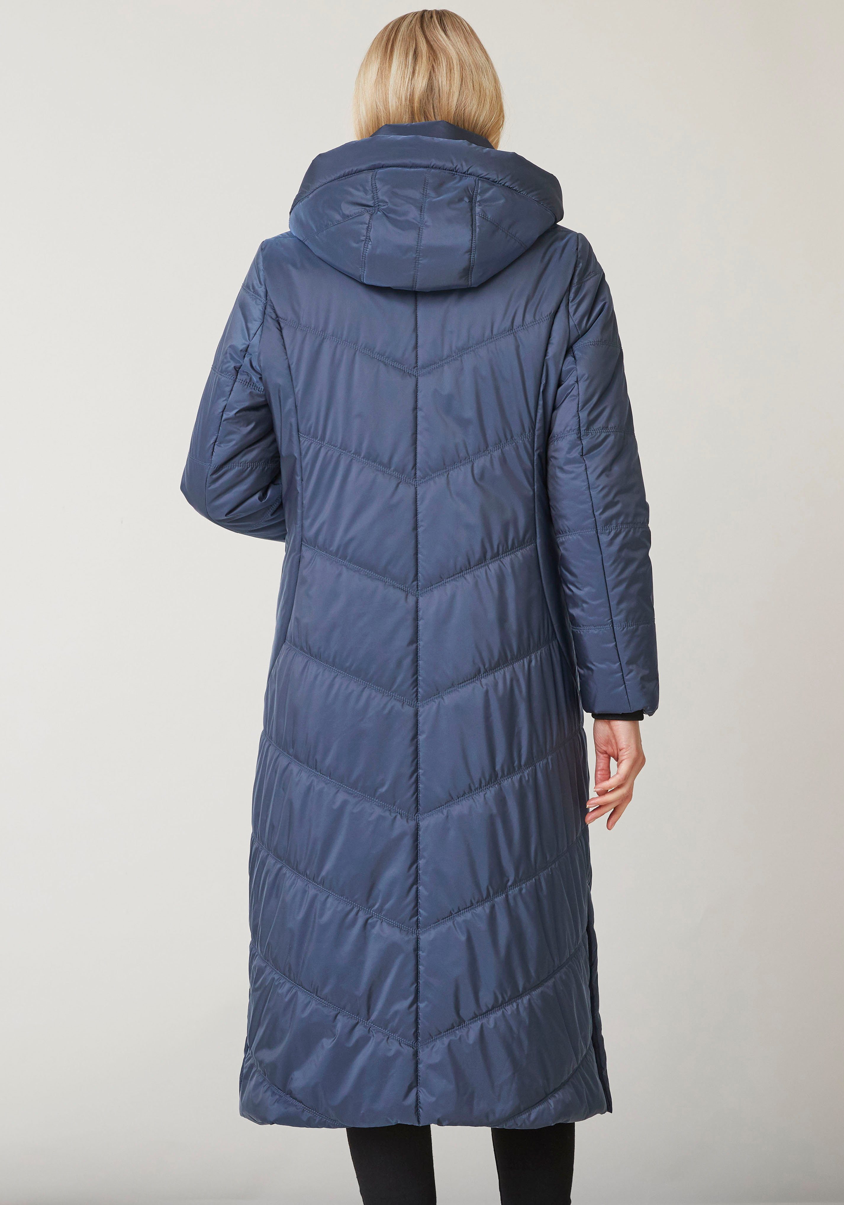 Junge Danmark Winterjacke Ina mit seitlichen Reißverschlusstaschen blue midnight