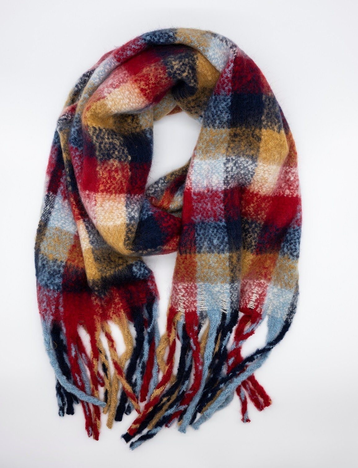 Amy too Modeschal, Dicke Fransen