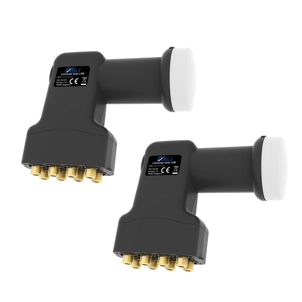 ARLI 2 er Set / Pack - 10285 Universal-Octo-LNB (für 8 Teilnehmer)