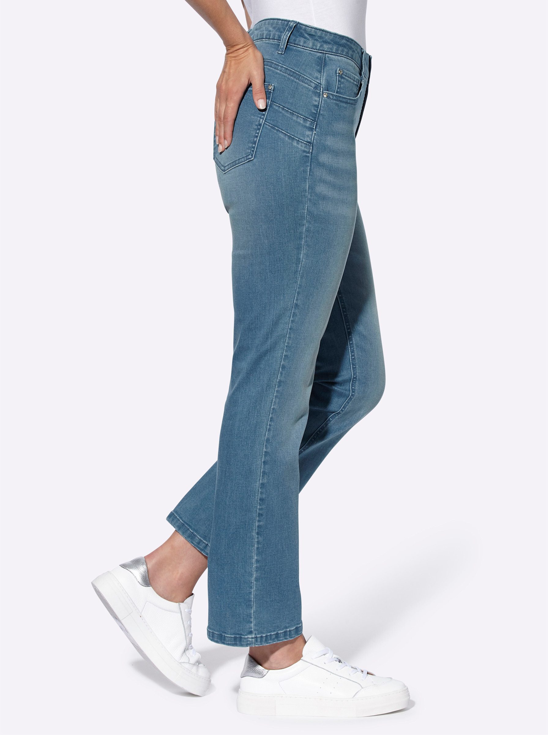 heine Bequeme Jeans Push-up-Jeans günstig online kaufen
