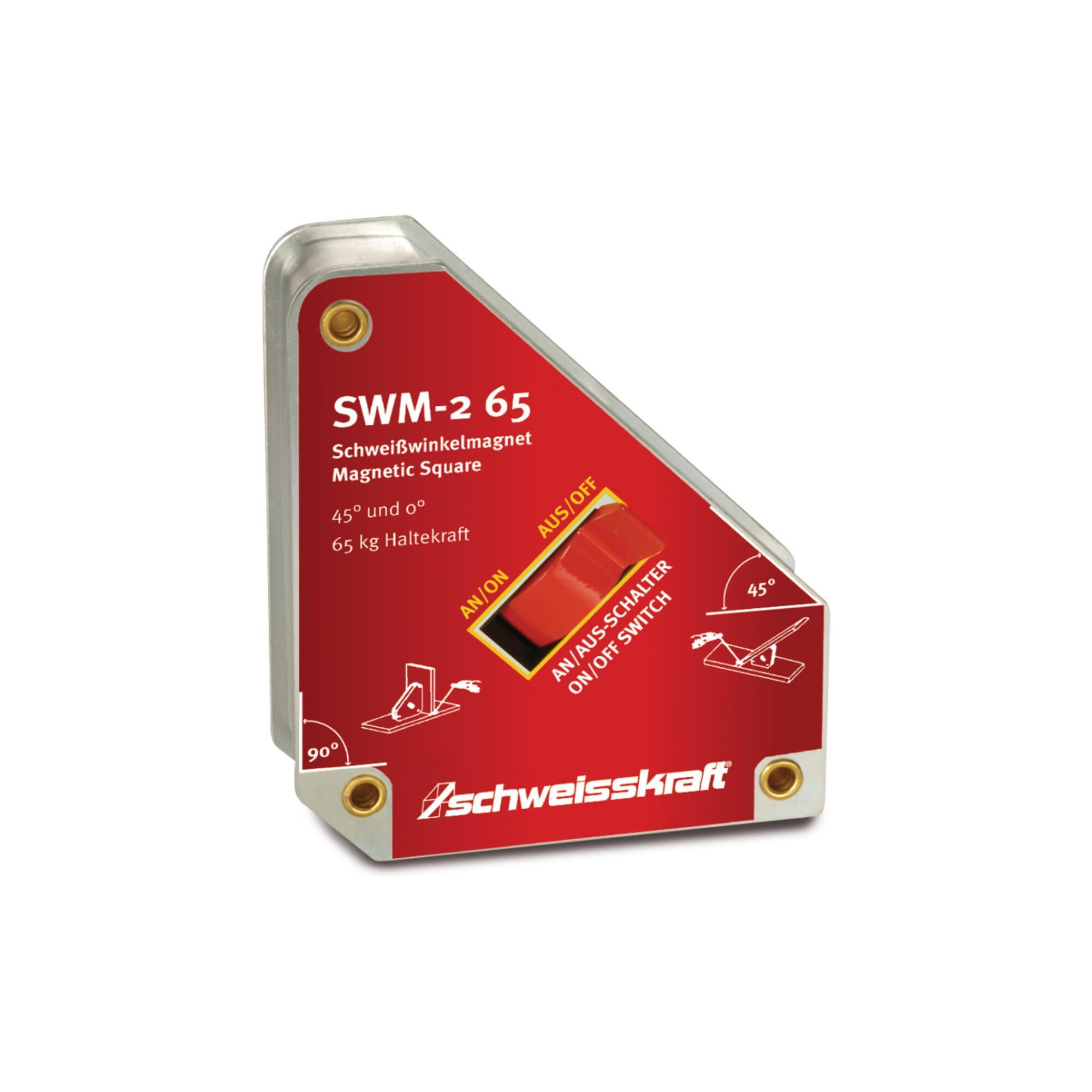 Schweißkraft Magnet-Schweißwinkel Schweißkraft Schweißwinkelmagnet SWM-2 65