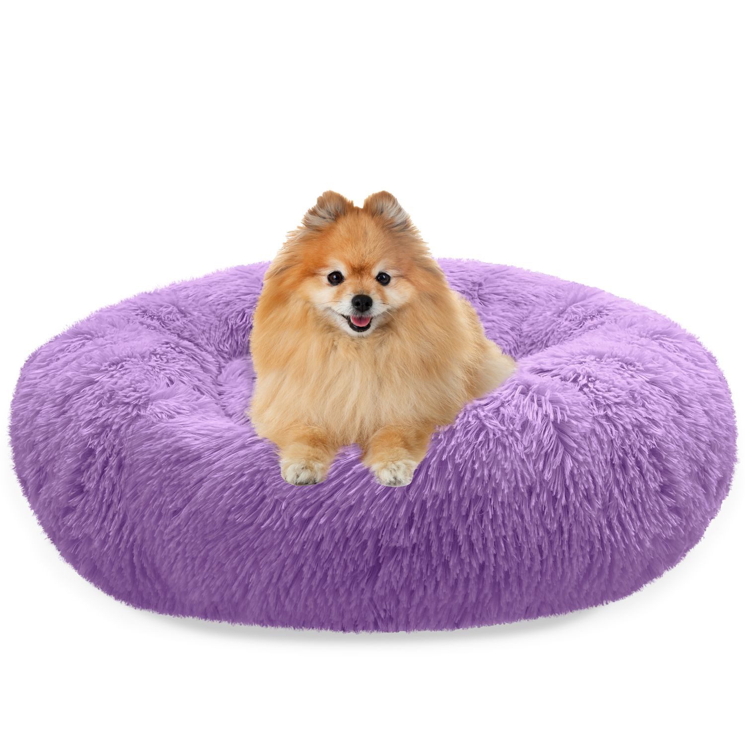 Bluzelle Tierbett Premium Hundebett Hundekissen Donut / Katzenbett Katzenki günstig online kaufen