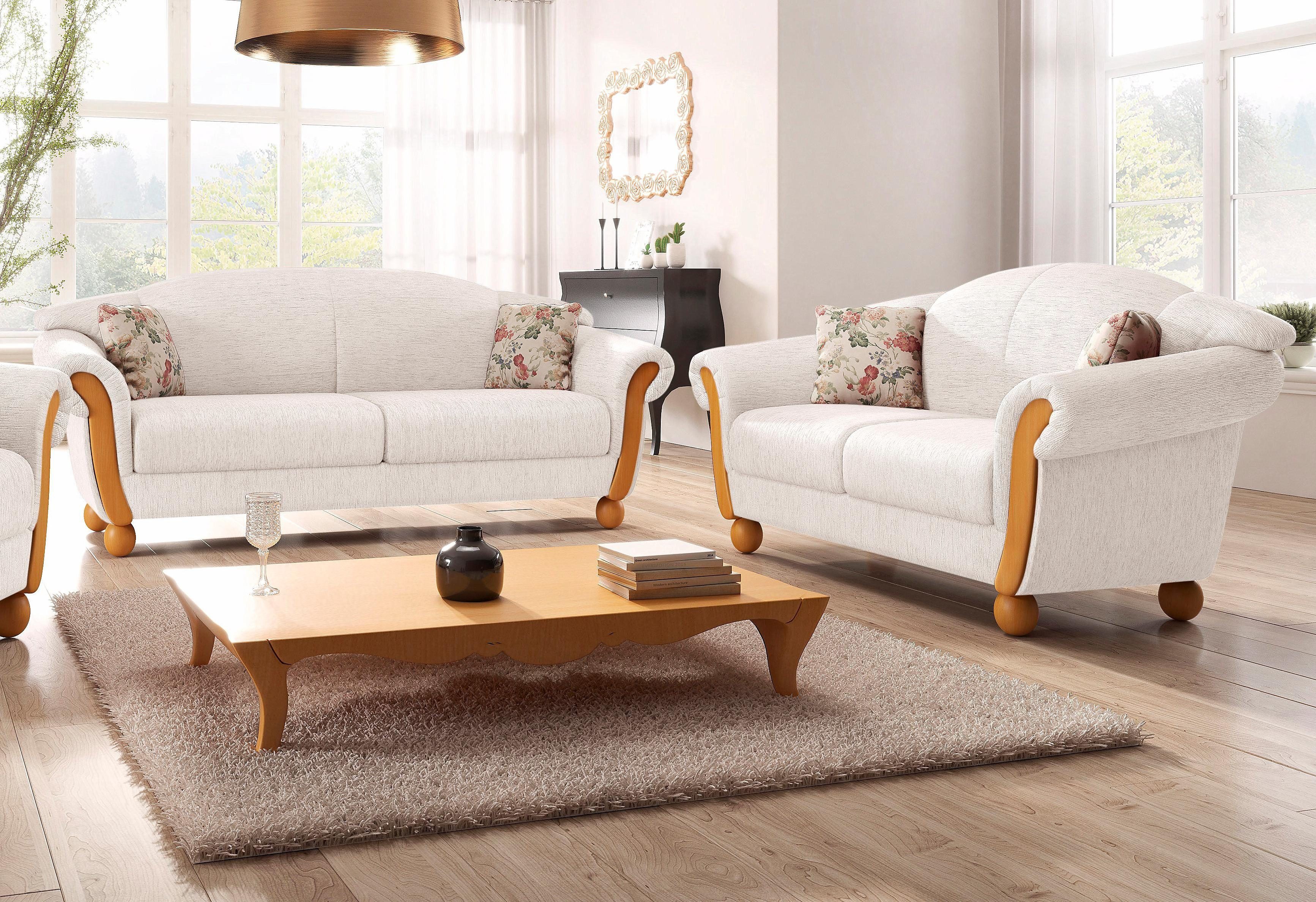 Home affaire Polstergarnitur Milano, (2-tlg), 2-Sitzer günstig online kaufen