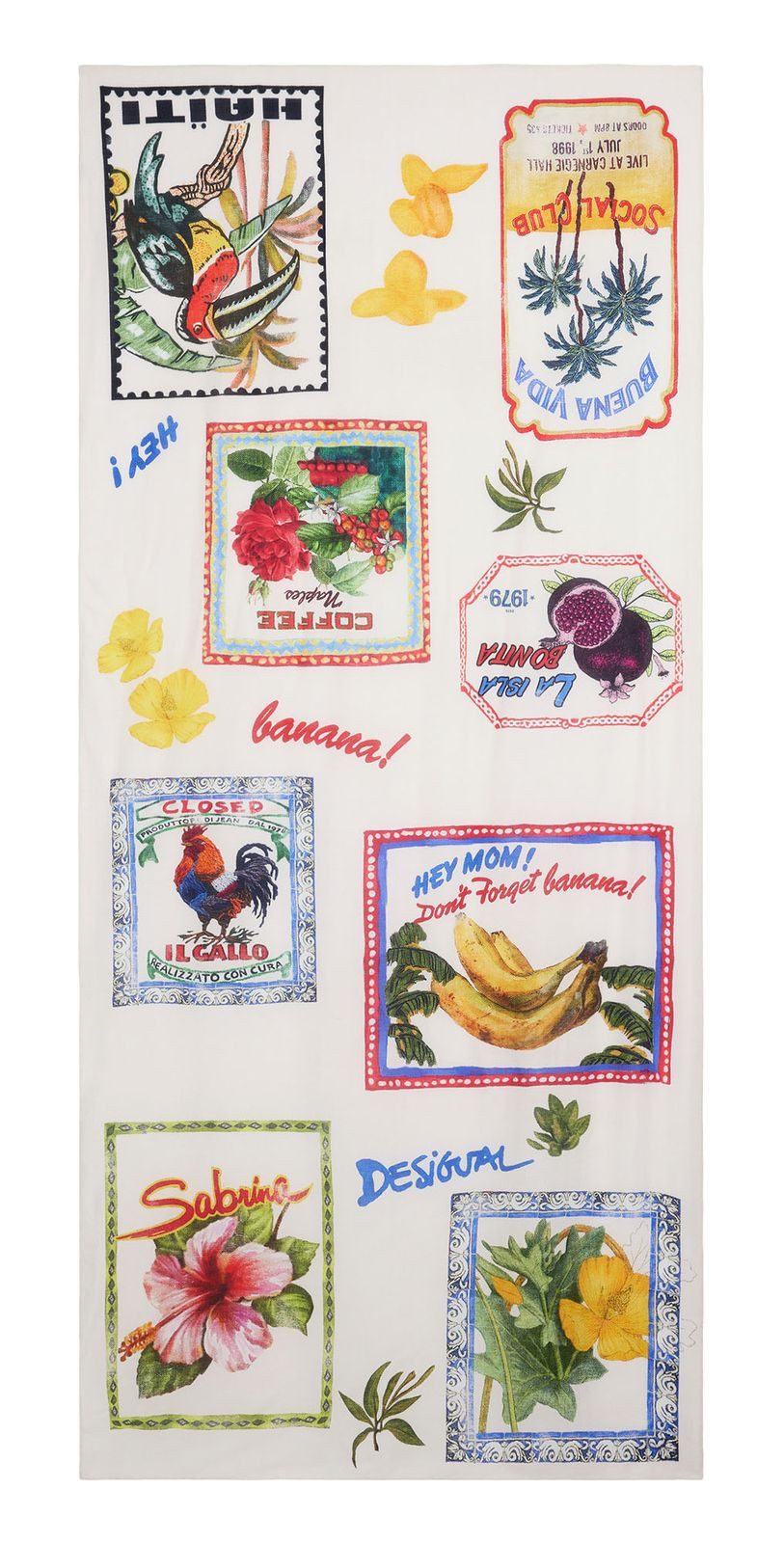 Desigual Modetuch Rectangle Foulard