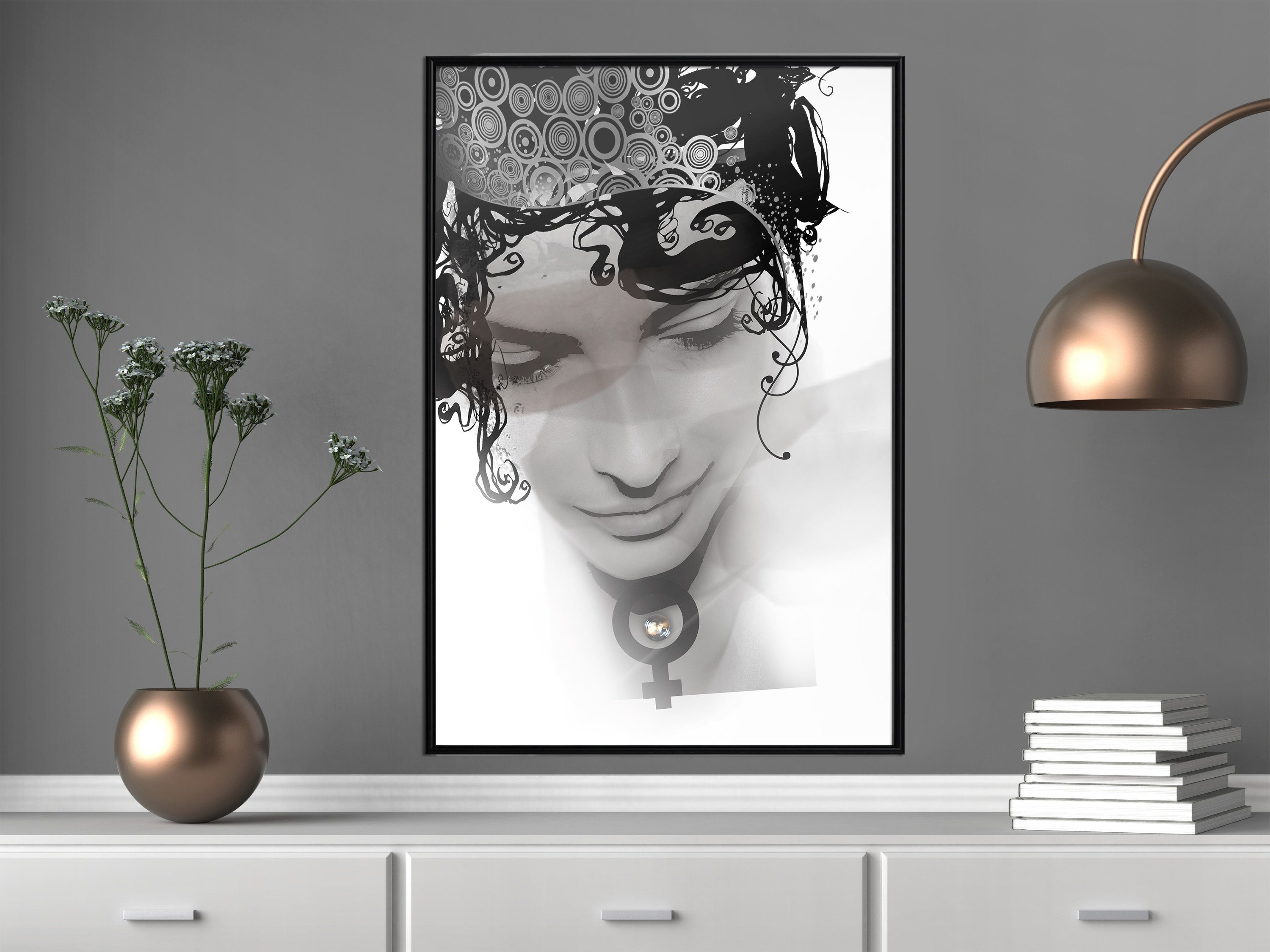 Artgeist Poster Female Beauty []