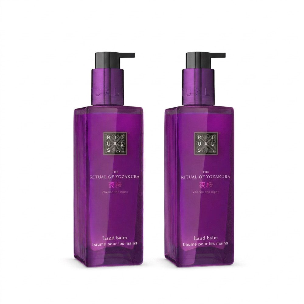 Rituals Handbalsam Rituals The Ritual Of Yozakura Hand Balm 2er Set, 1-tlg., Vorteilspack mit zwei pflegenden Handbalsamen