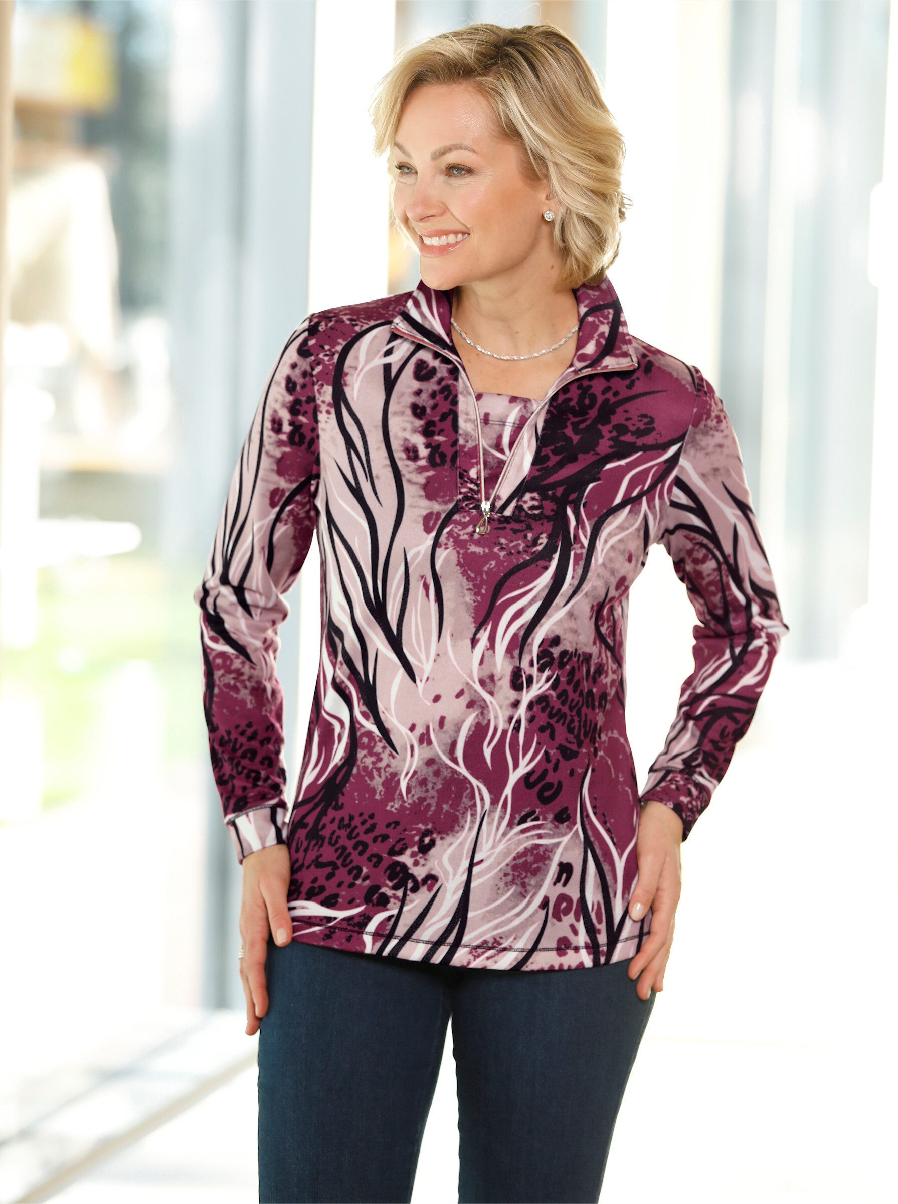 Witt T-Shirt Winter-Shirt Langarm