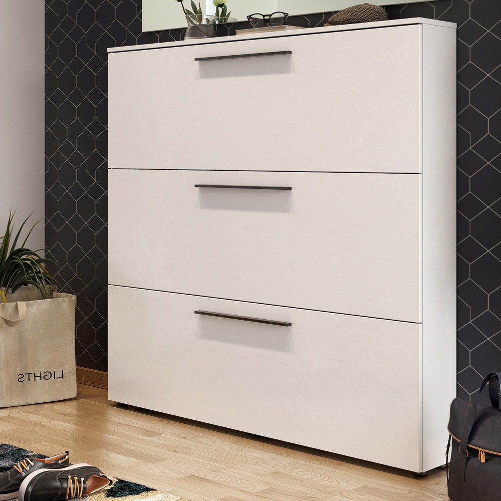 Lomadox Schuhschrank UTRERA-01 Schuhkipper Flur schmal, günstig online kaufen