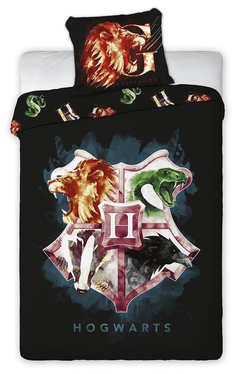 Harry Potter Kinderbettwäsche Harry Potter, Renforcé, 2 teilig
