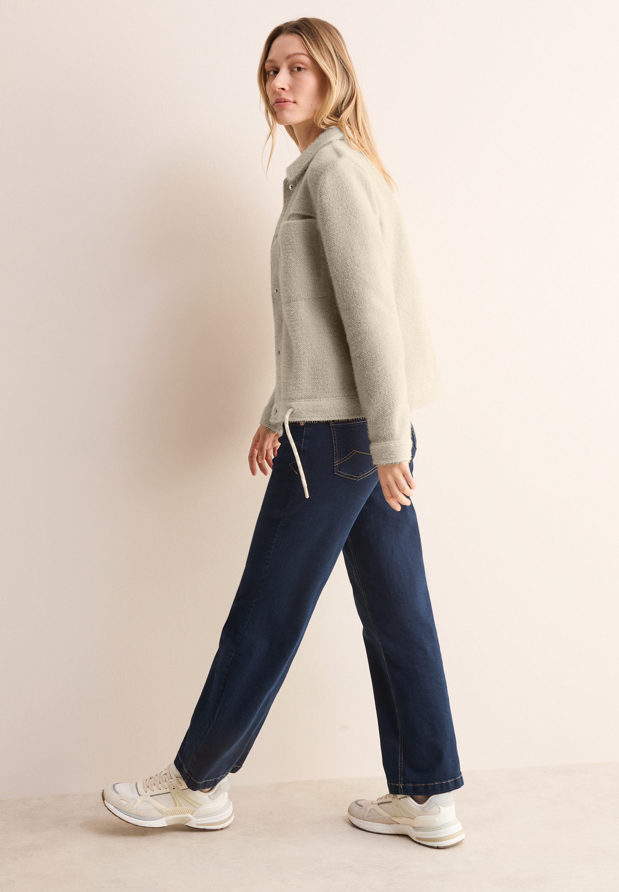 CECIL Outdoorjacke mit Tunnelzug am Saum