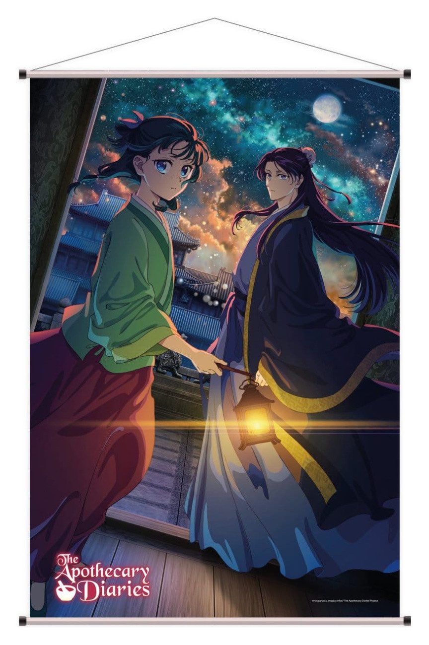 Sakami Merchandise Poster Die Tagebücher der Apothekerin Wandrolle 02 Maomao & Jinshi 60 x 90 cm