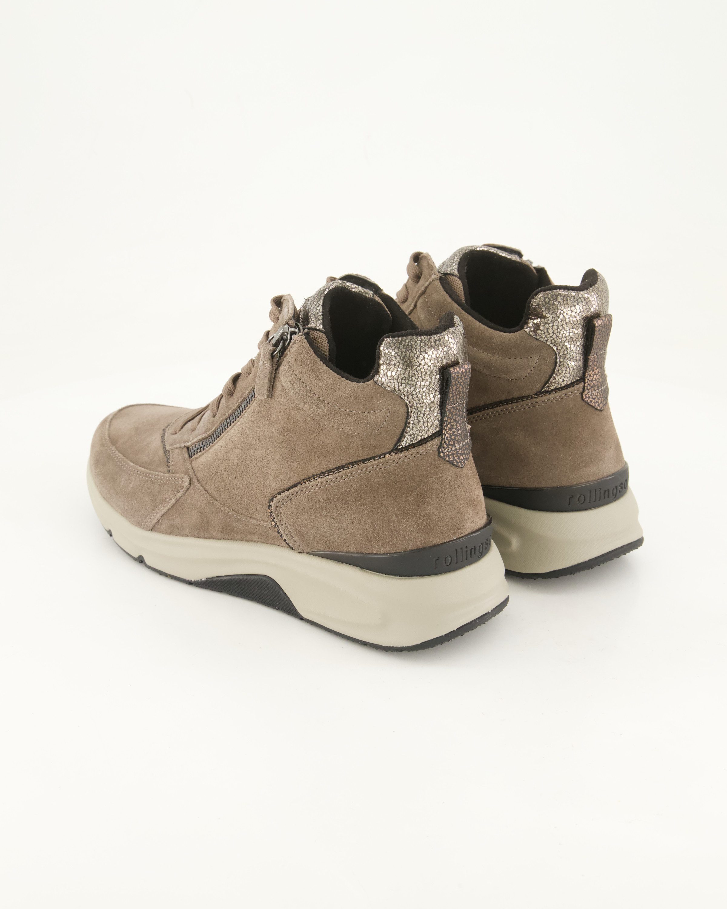 rollingsoft 0803.02.001 Schnürstiefelette Obermaterial: Leder