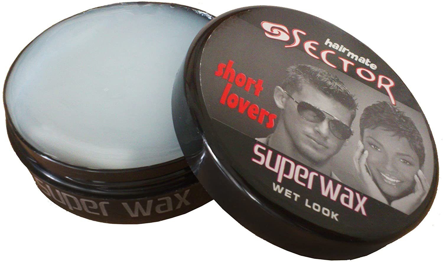 Sector Haarwachs 3x Sector Super Wax Wet Look 150ml, 3-tlg.