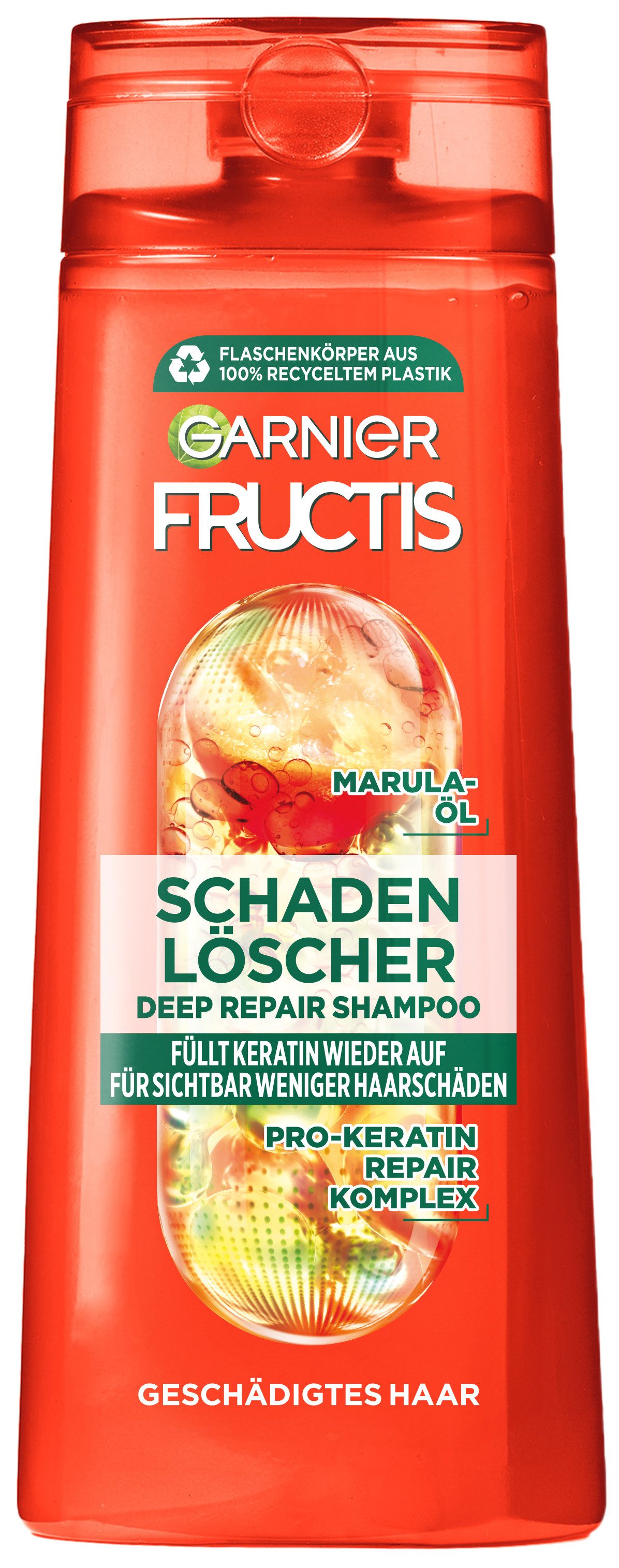GARNIER Haarshampoo Garnier Fructis Schadenlöscher Shampoo, Set, 6-tlg., Repariert Haarschäden