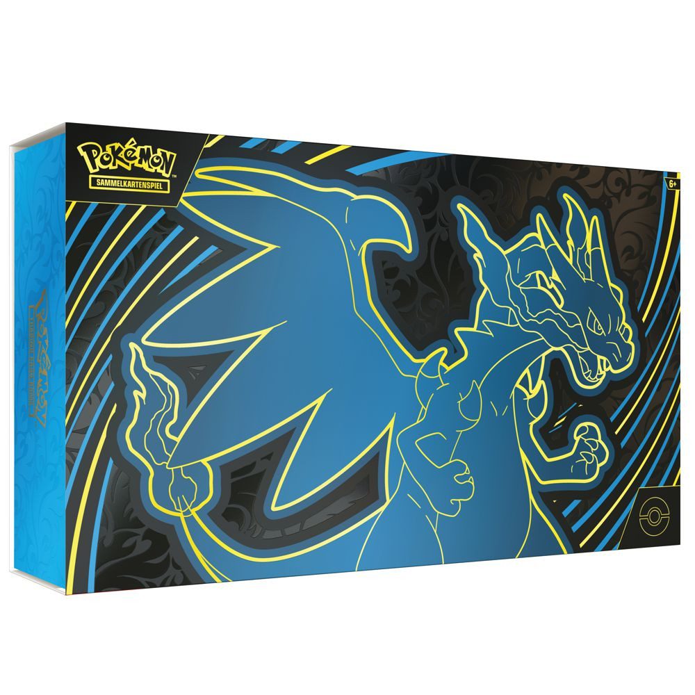 POKÉMON Sammelkarte Ultra-Premium-Kollektion Mega-Glurak X Pokemon deutsch