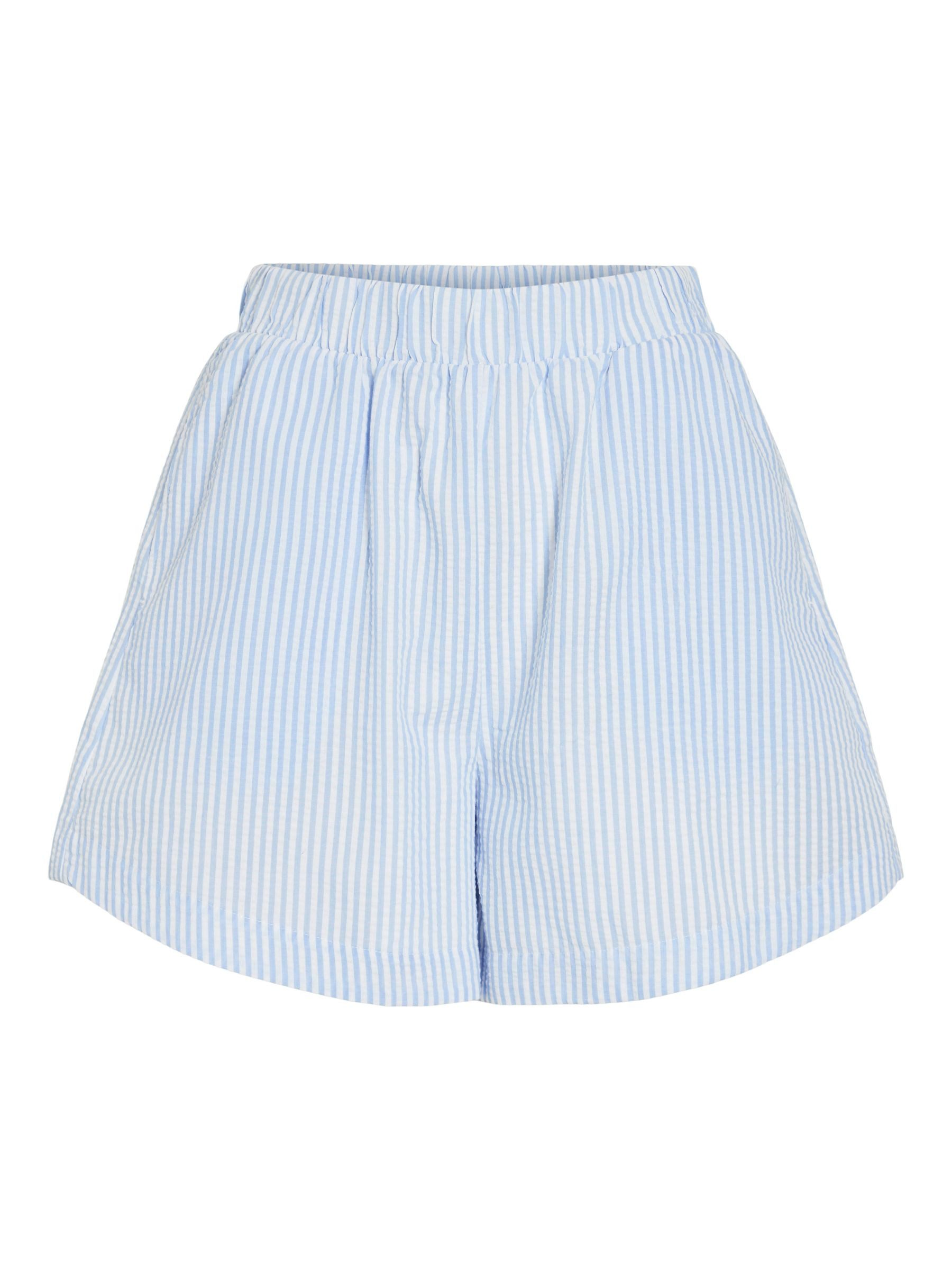 Vila Шорты Leichtes gestreiftes Design mit elastischem Bund VICORALINA STRIPE LOOSE SHORTS/LN
