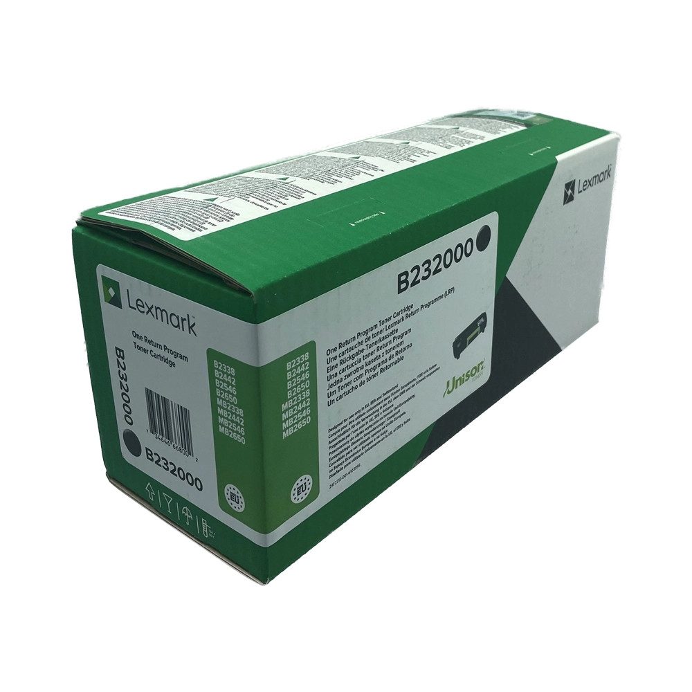 Lexmark lexmark b232000 rückgabe-toner. Schwarz-Weiß Laserdrucker, (Laser, Optimale Druckergebnisse)
