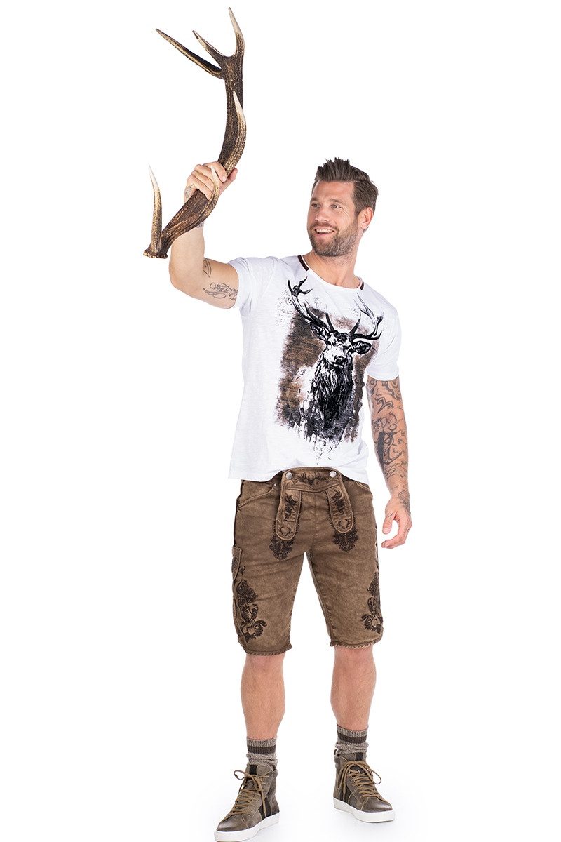Hangowear Trachtenjeans Trachtenjeans Herren - HENRI - schlamm
