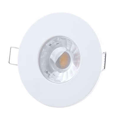 etc-shop LED Einbaustrahler, Leuchtmittel inklusive, Warmweiß, LED Einbaustrahler Deckenleuchte Badlampe Einbauspot