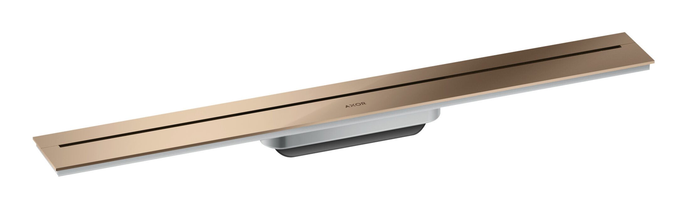 hansgrohe Duschrinne Axor Drain, Fertigset Wandmontage
