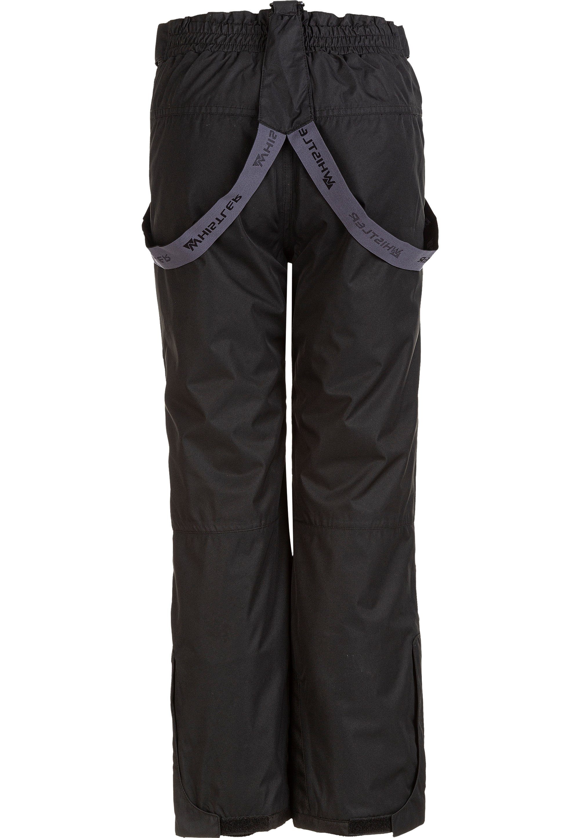 Skihose schwarz WHISTLER wasserdichter Fairfax wind- mit und Funktionsmembran