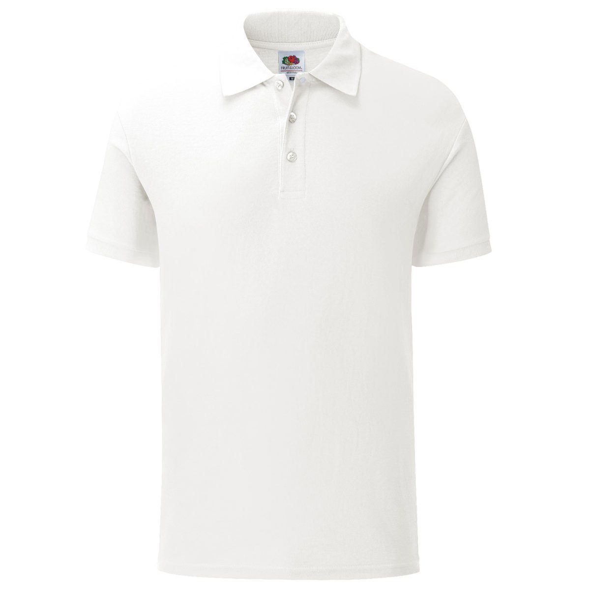 Fruit of the Loom Poloshirt Fruit of the Loom 65/35 Tailored Fit weiß