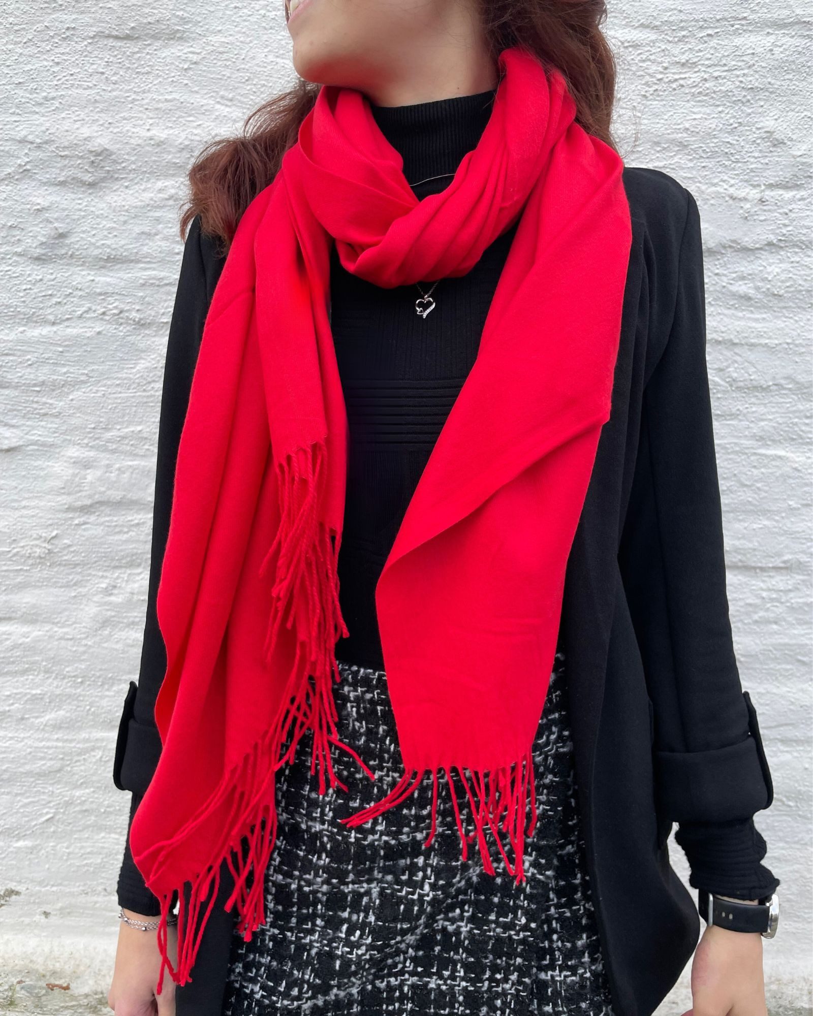 ITALY VIBES Pashmina BELLA - modischer Pashmina Schal, UNISEX für Sie & Ihn