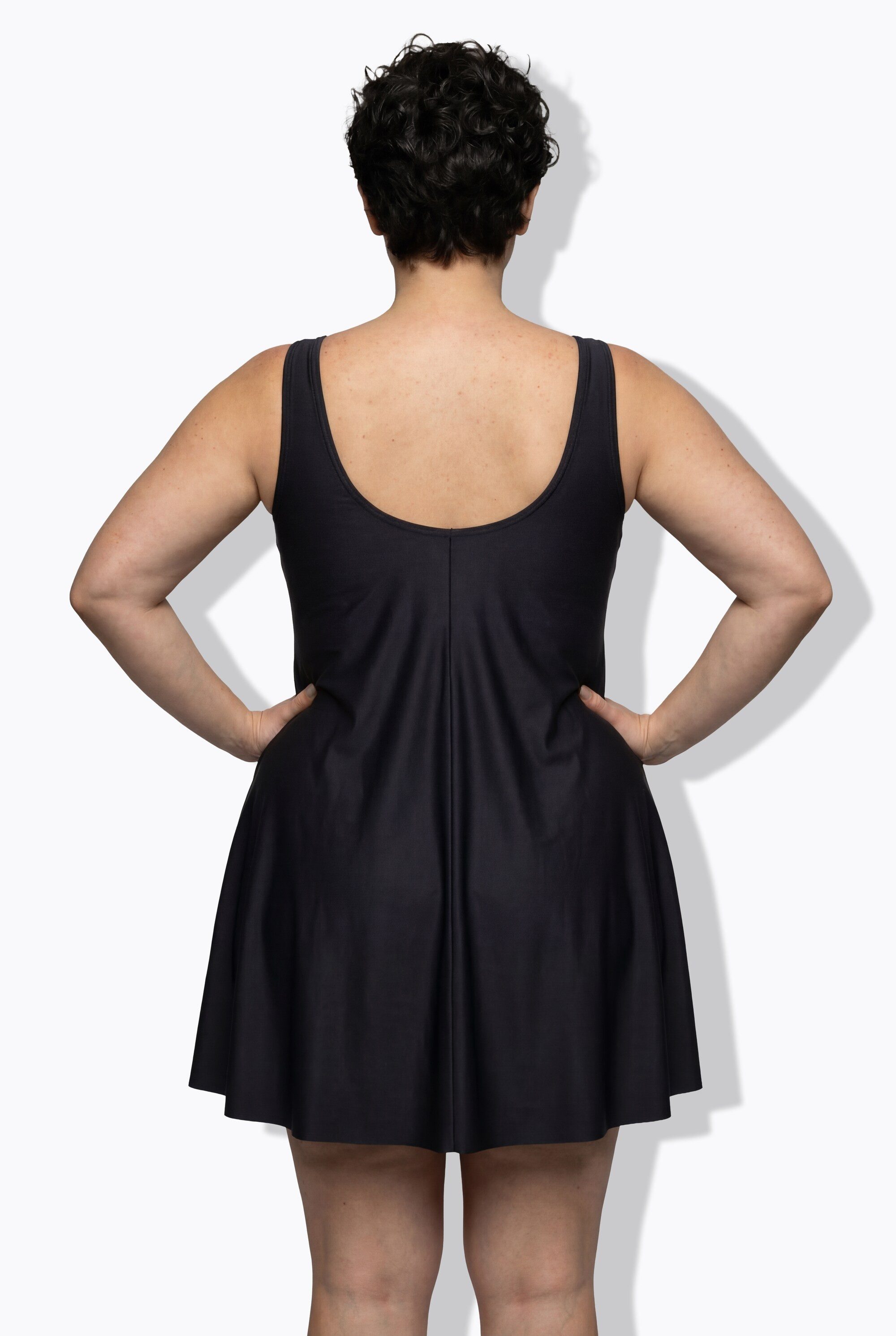 Ulla Popken Badekleid Badekleid Herzausschnitt Softcups recycelt