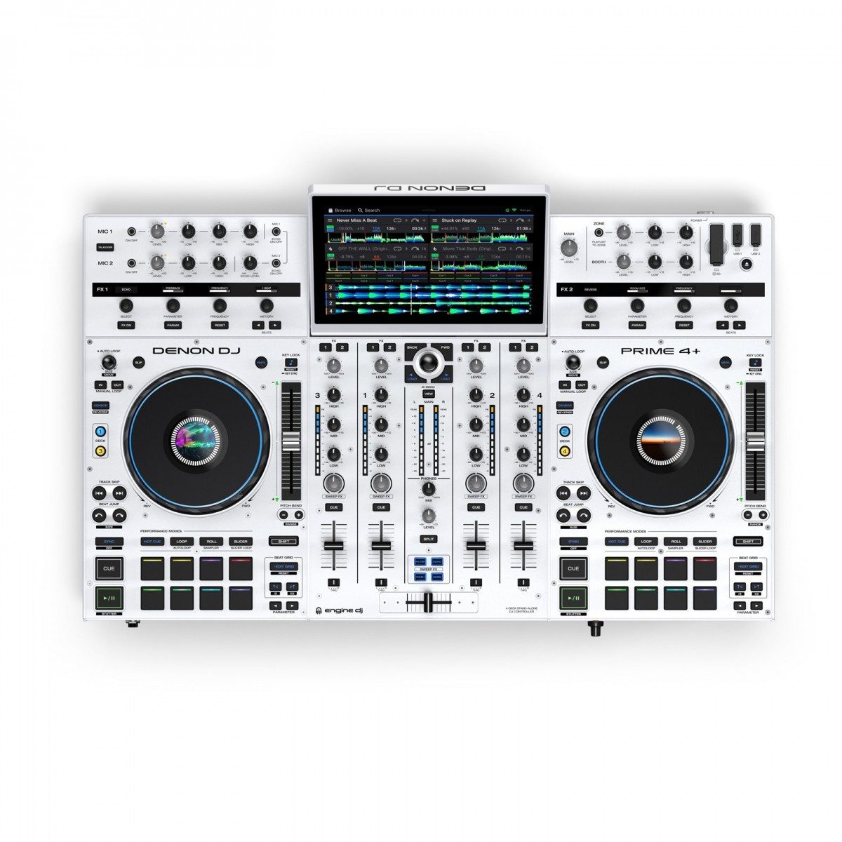 Denon DJ DJ Controller Denon DJ Prime 4+, (1-tlg)