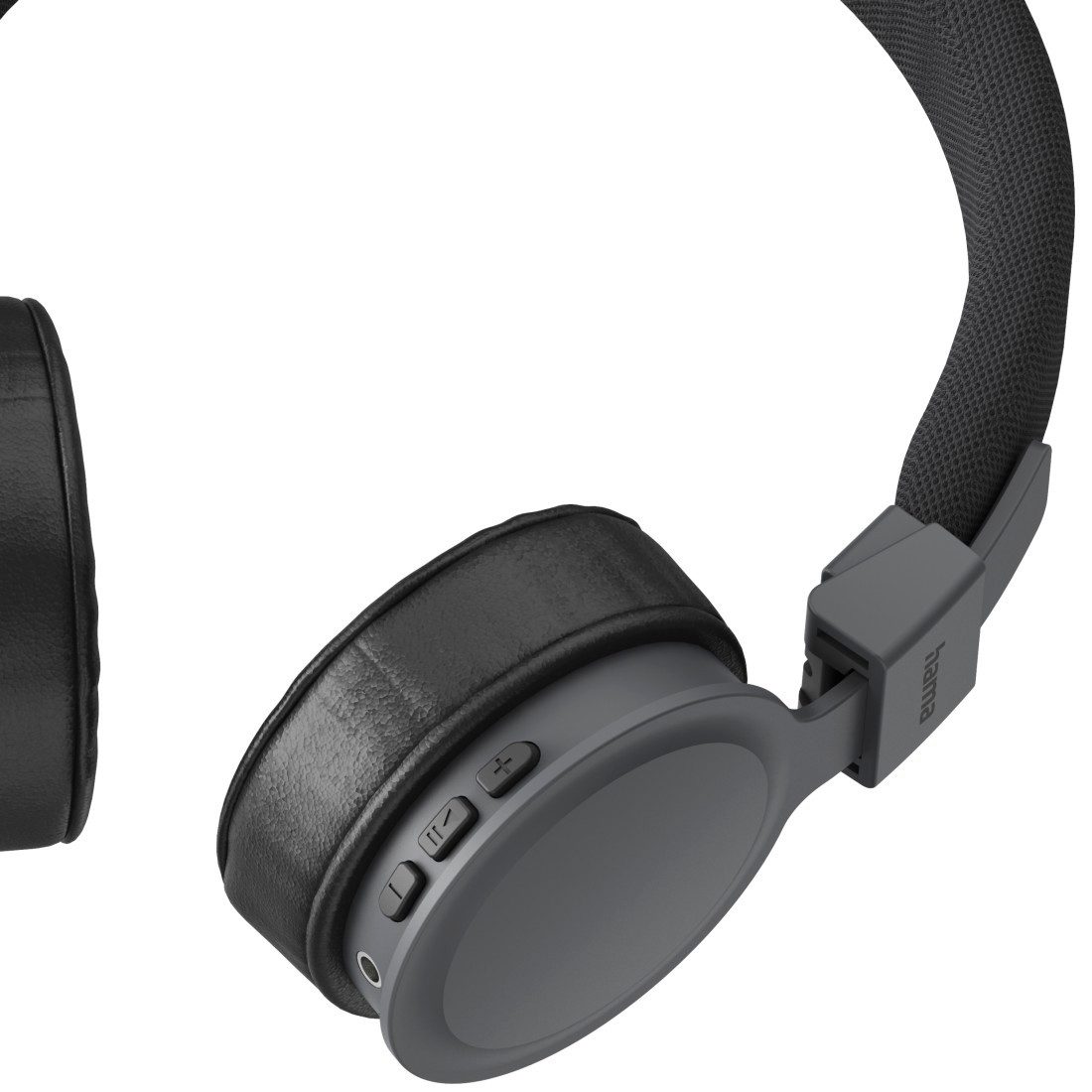 Hama Bluetooth Kopfhörer (kabellos, On-Ear, faltbar, mit Mikrofon) On-Ear-Kopfhörer (Sprachsteuerung, integrierte Steuerung für Anrufe und Musik, Google Assistant, Siri)