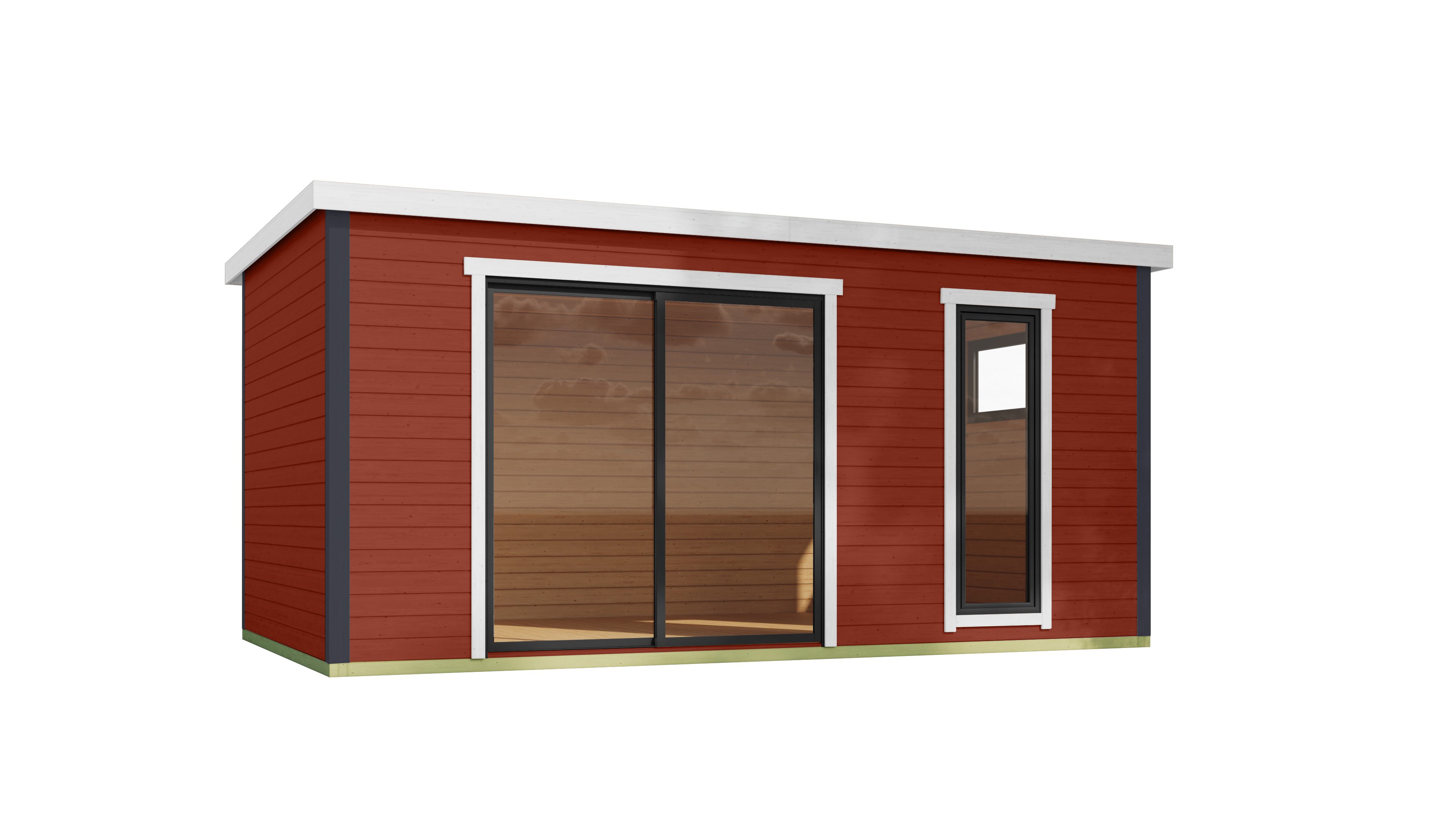 Nordic Holz Gartenhaus AUSTIN 7, BxT: 525,2x315,2 cm