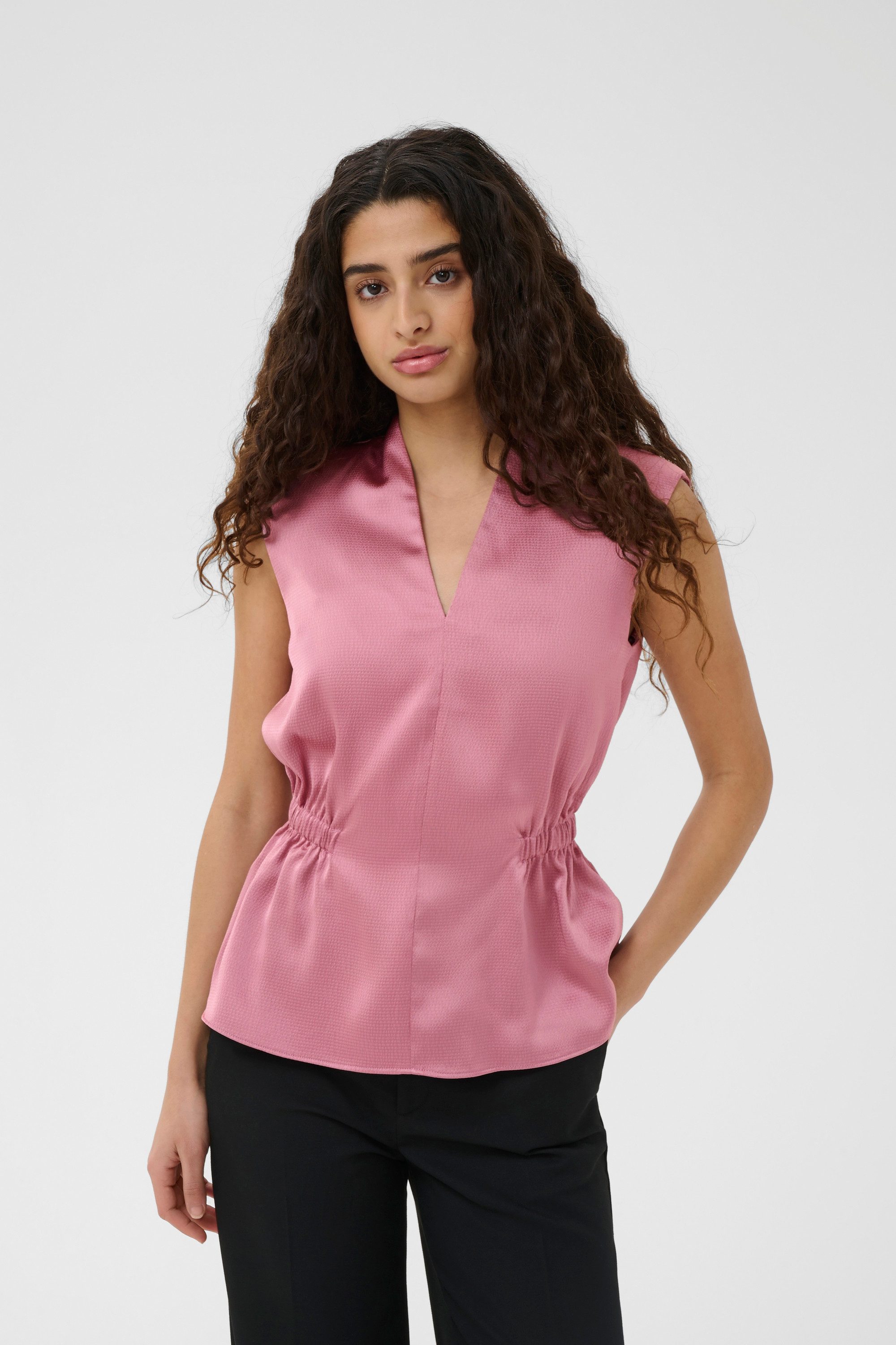 InWear Kurzarmbluse Kurzarm-Bluse BaljaIW