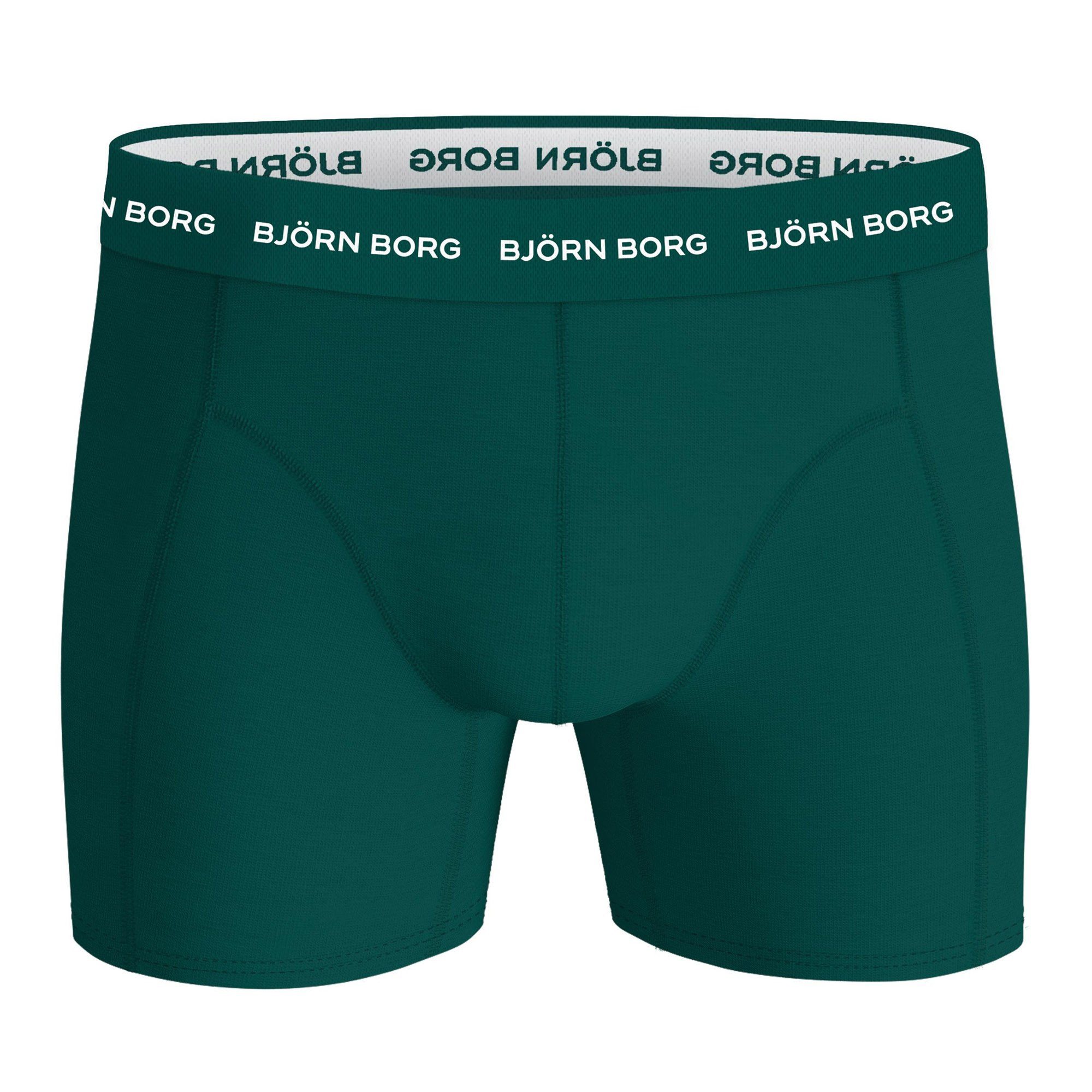 Björn Borg Boxer Herren Boxershort 3er Pack Baumwollmischung (Packung, 3er Pack)