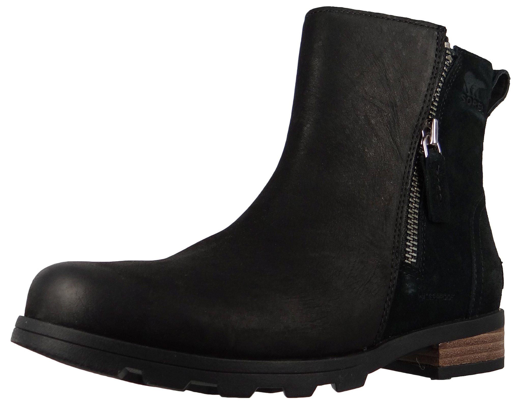 Sorel NL3502-010 Emelie Zip Bootie Black Сапогиette