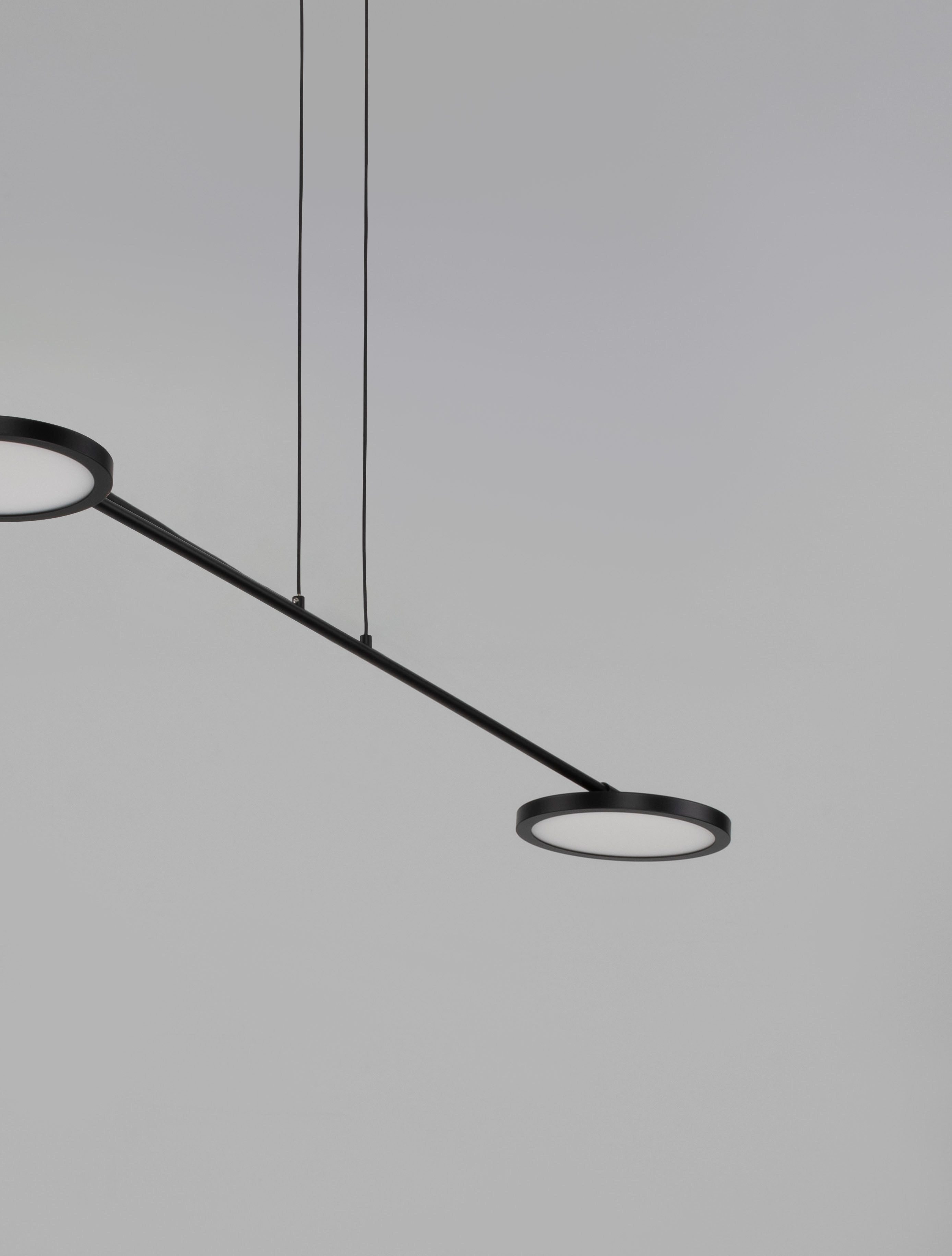 Nova Luce LED-Hängeleuchte SCOPE, Dimmfunktion, Warmweiß, Dimmbar; Höhenverstellbar; Mit Leuchtmittel