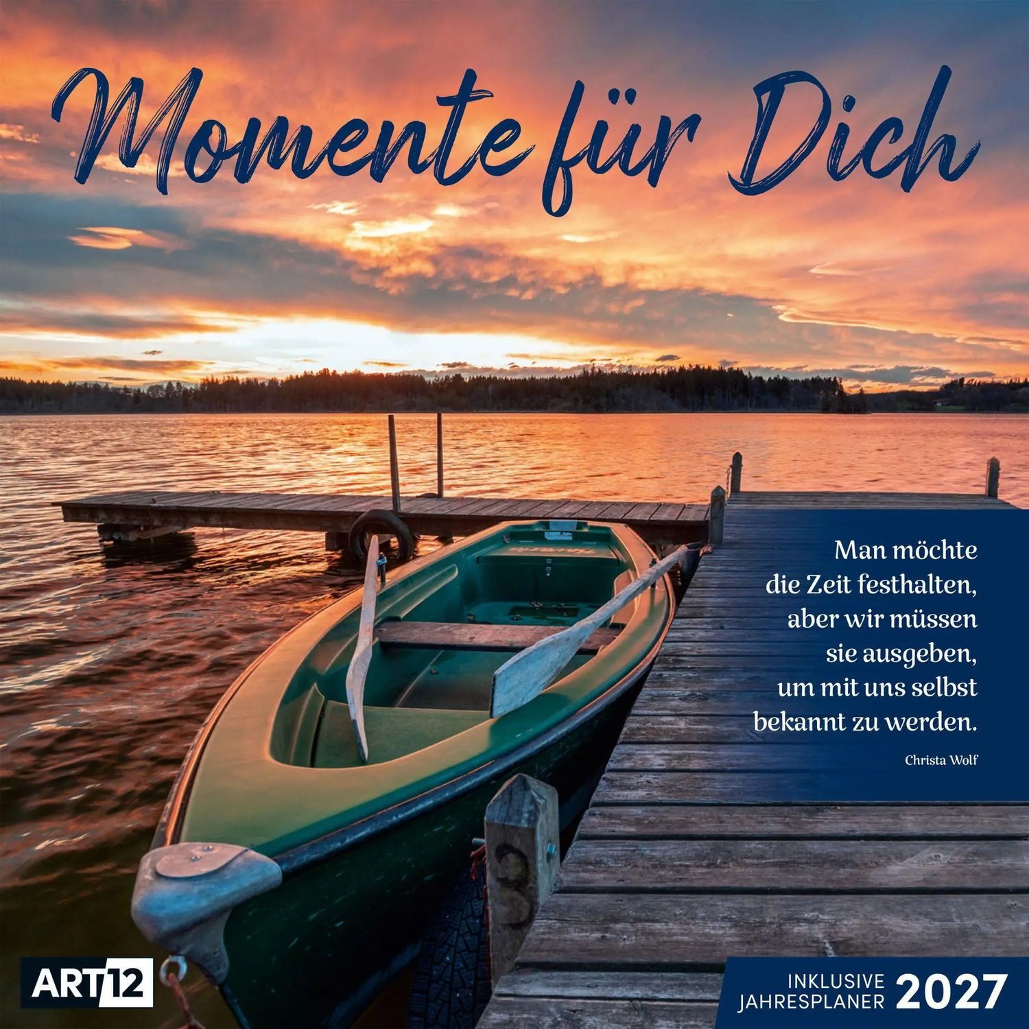 Ackermann Wandkalender Momente für Dich Kalender 2027 - 30x30 - Art12