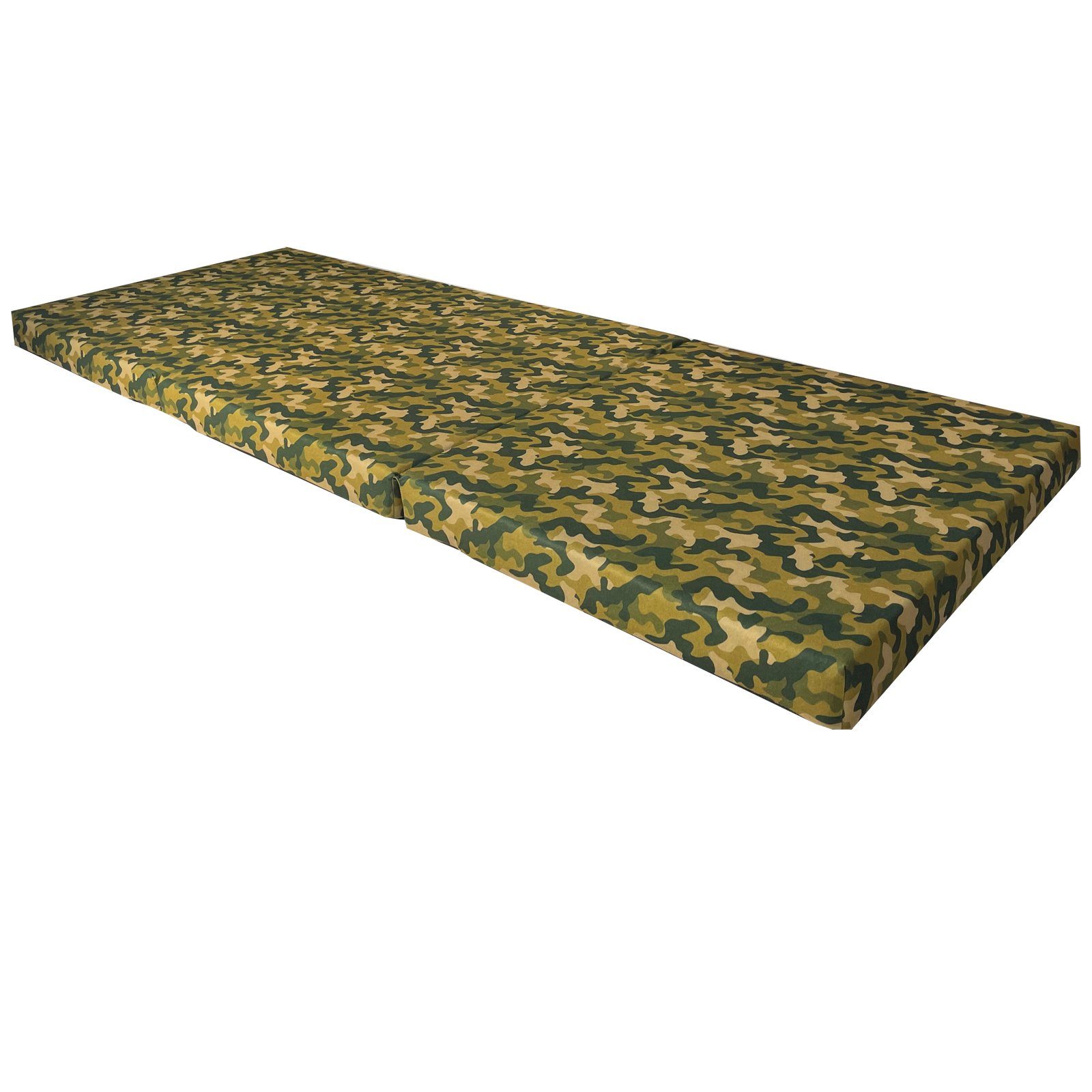 M 180x65x7cm, Gelb FORTISLINE Gästematratze Klappmatratze "CAMO" - Klappmatratze