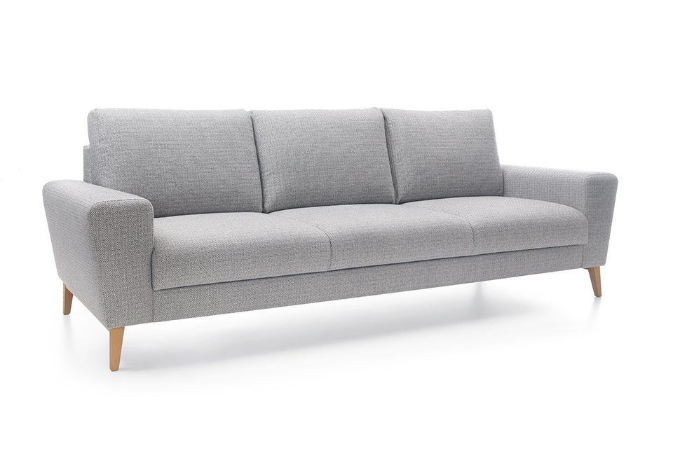 Sessel Sofagarnitur Sofa JVmoebel Made Luxus Möbel, Sofas in Sitz Polstergarnitur 3+1 Graue Europe